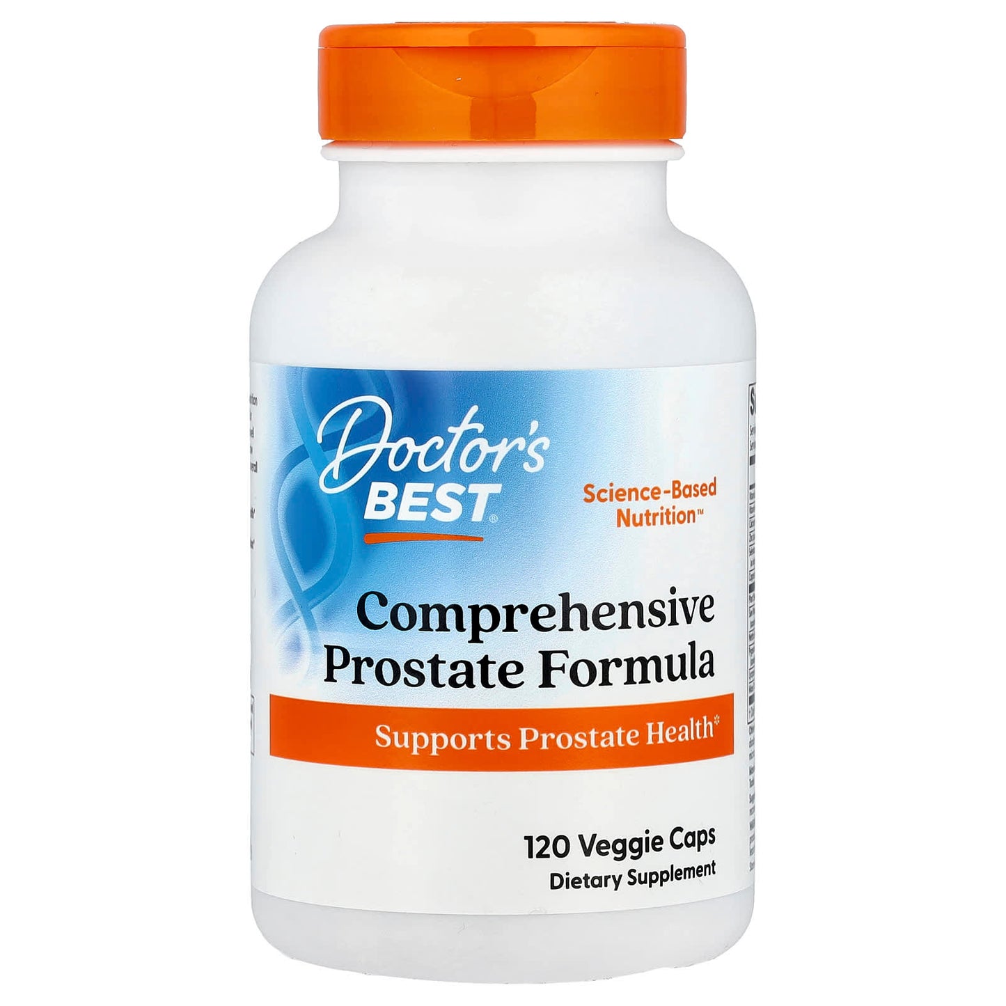 Comprehensive Prostate Support with Doctor's Best Formula, 120 Veggie Caps - Image 1