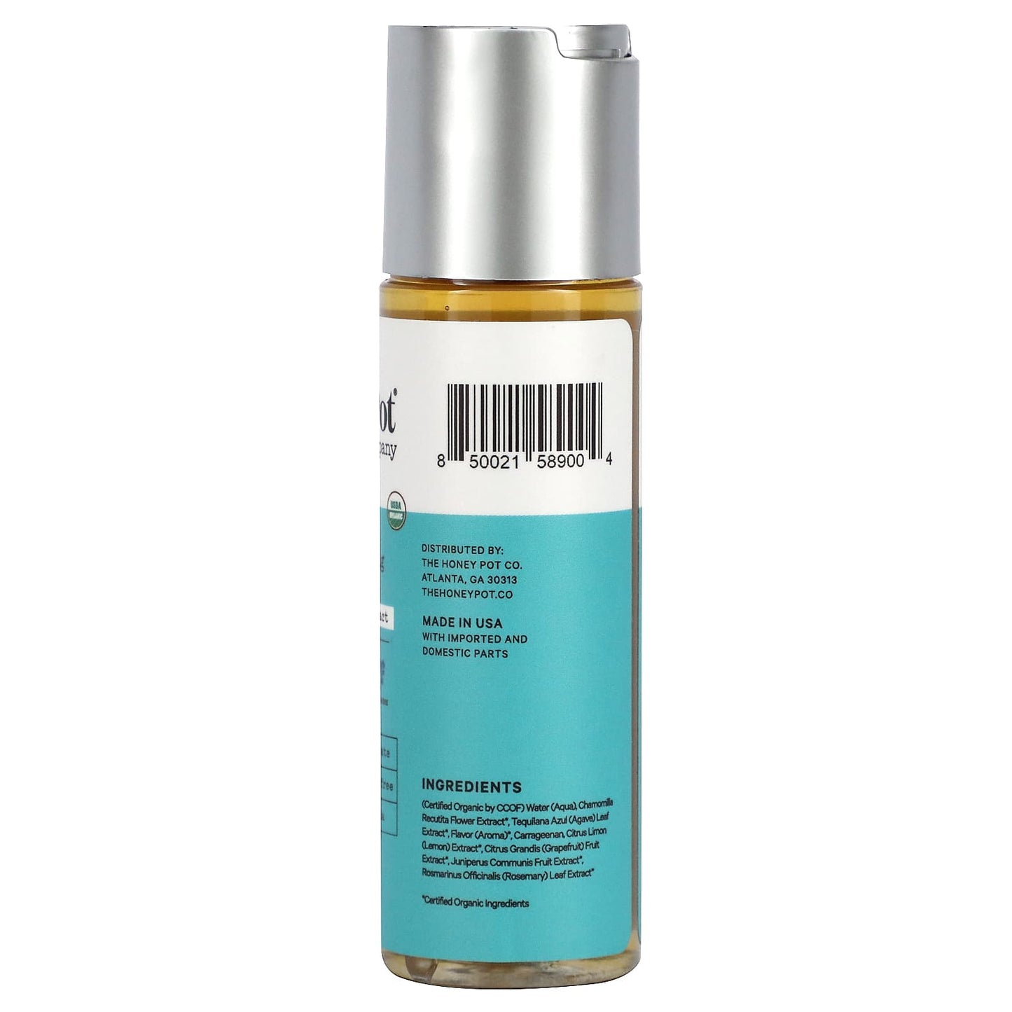 The Honey Pot Company, Organic Moisturizing Lubricant With Agave Extract, 2 fl oz, (59 ml) - Image 2
