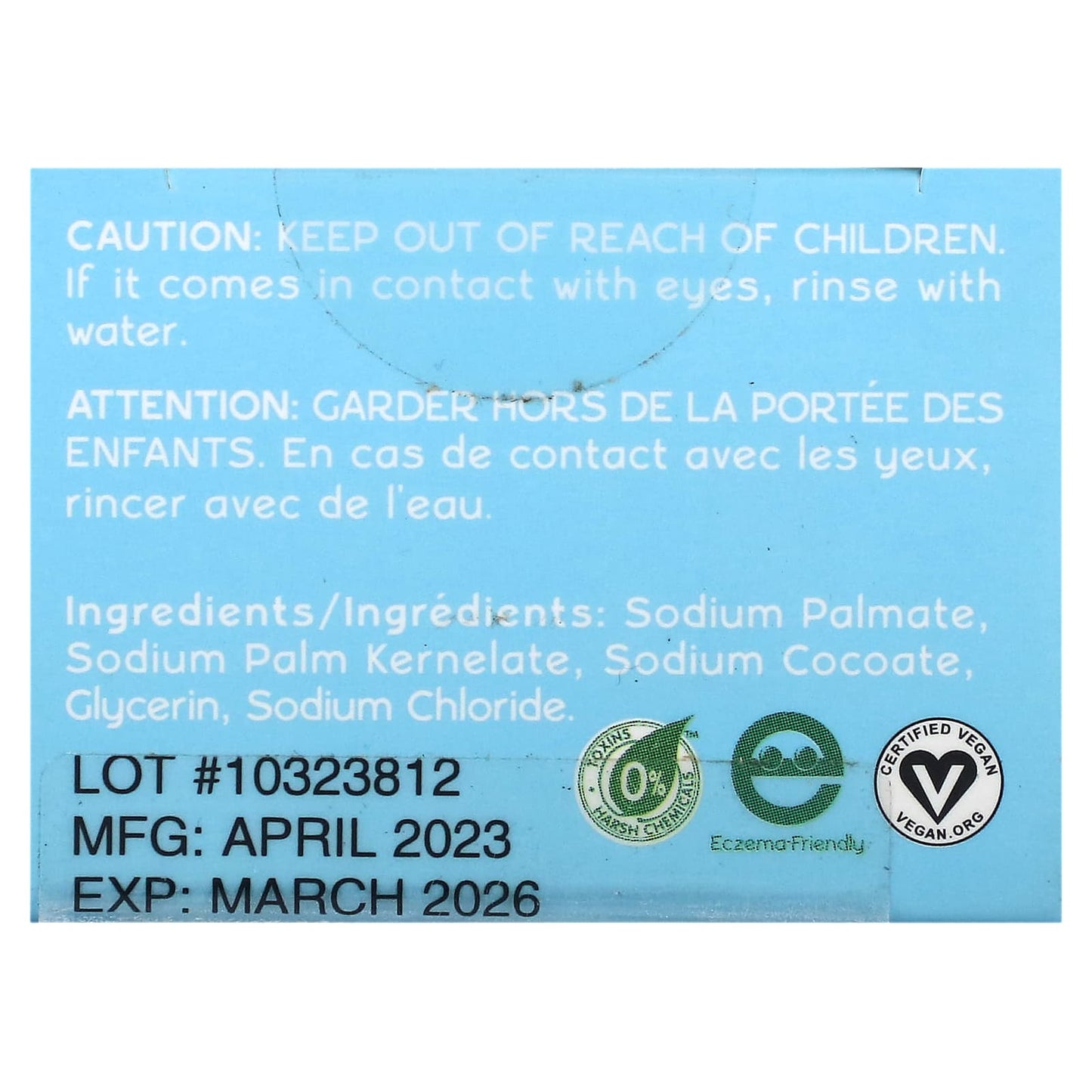 Natural Stain Remover Bar for Babies | Fragrance Free | Aleva Naturals - Image 2