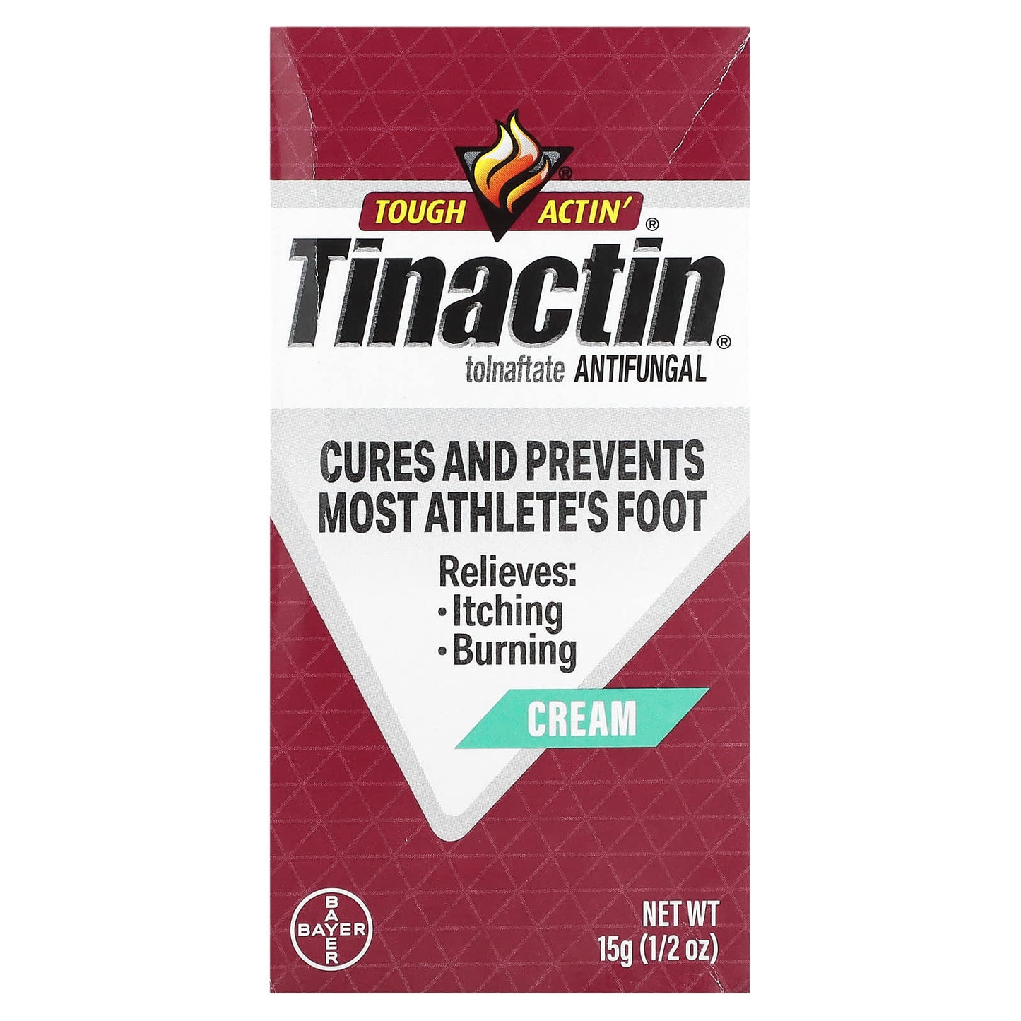 Tinactin, Tolnaftate Antifungal Cream, 1.5 oz (15 g) - Image 1