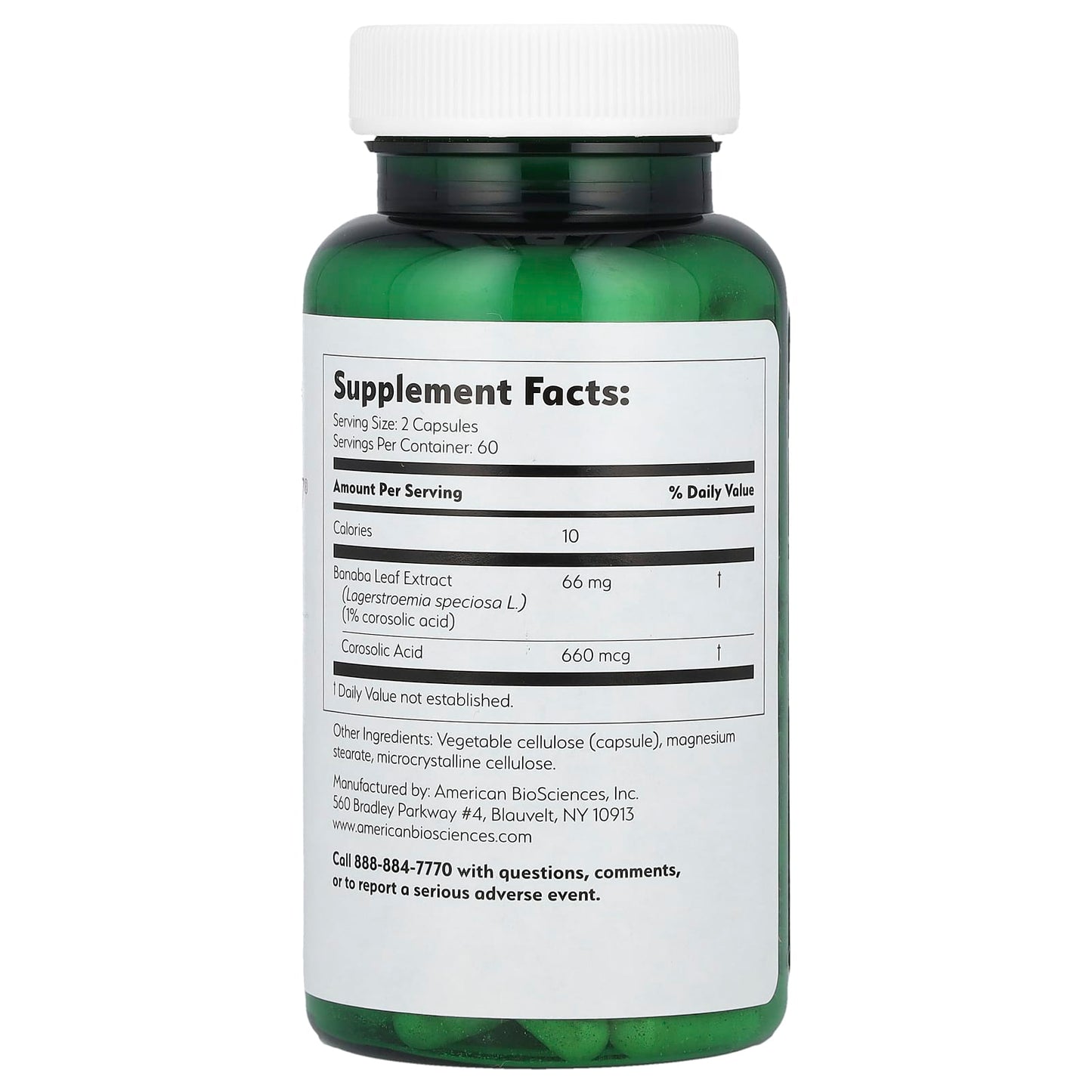 Banaba Leaf Extract for Healthy Blood Sugar & Weight Loss | American Biosciences - Image 2