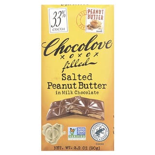 Indulge in Chocolove's Creamy Salted Peanut Butter Delight