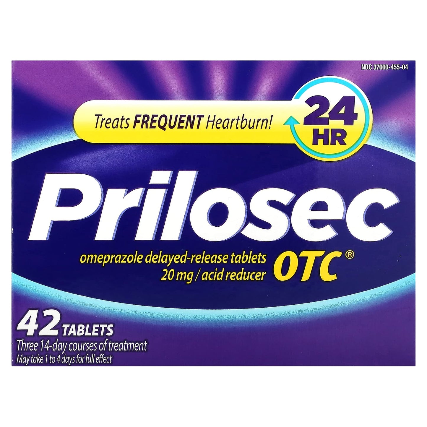 Prilosec, OTC, 20 mg, 42 Tablets - Image 1