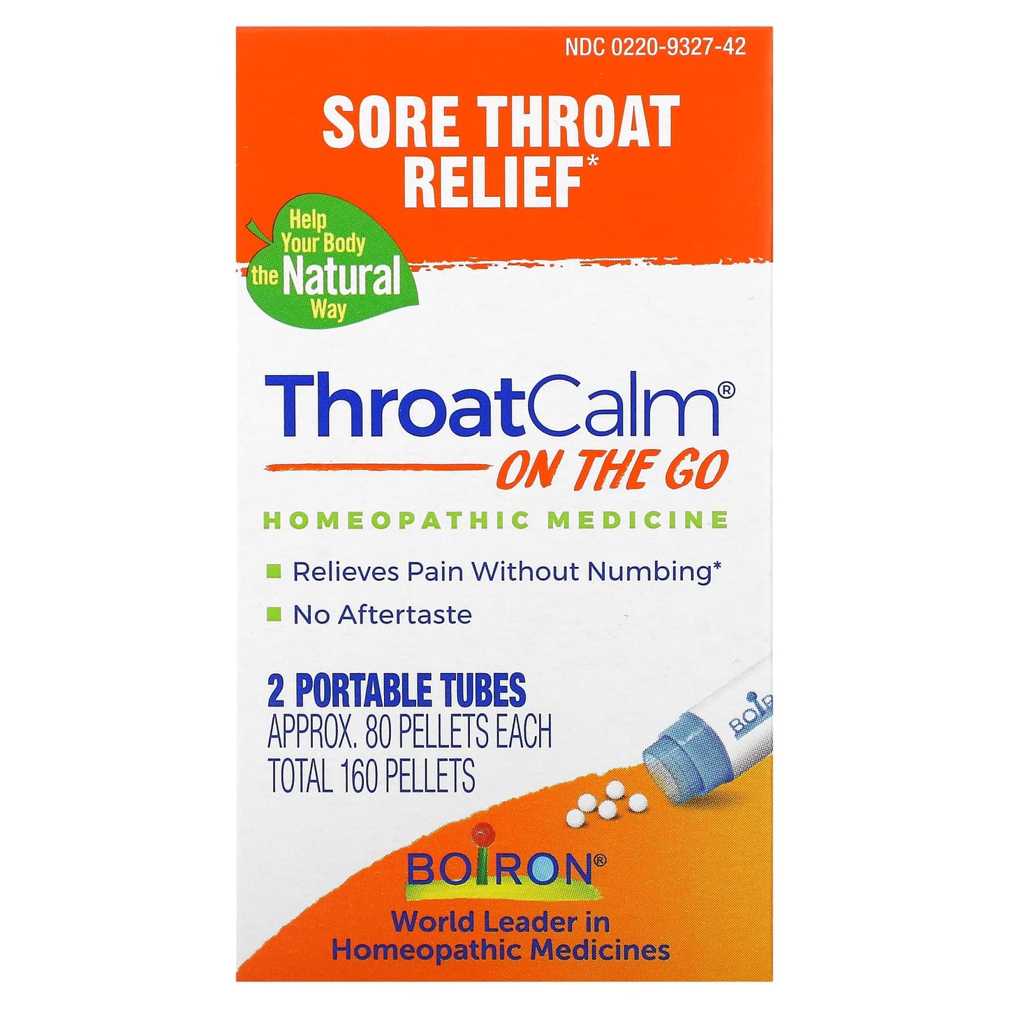 Boiron ThroatCalm On The Go: Instant Sore Throat Relief - Image 1