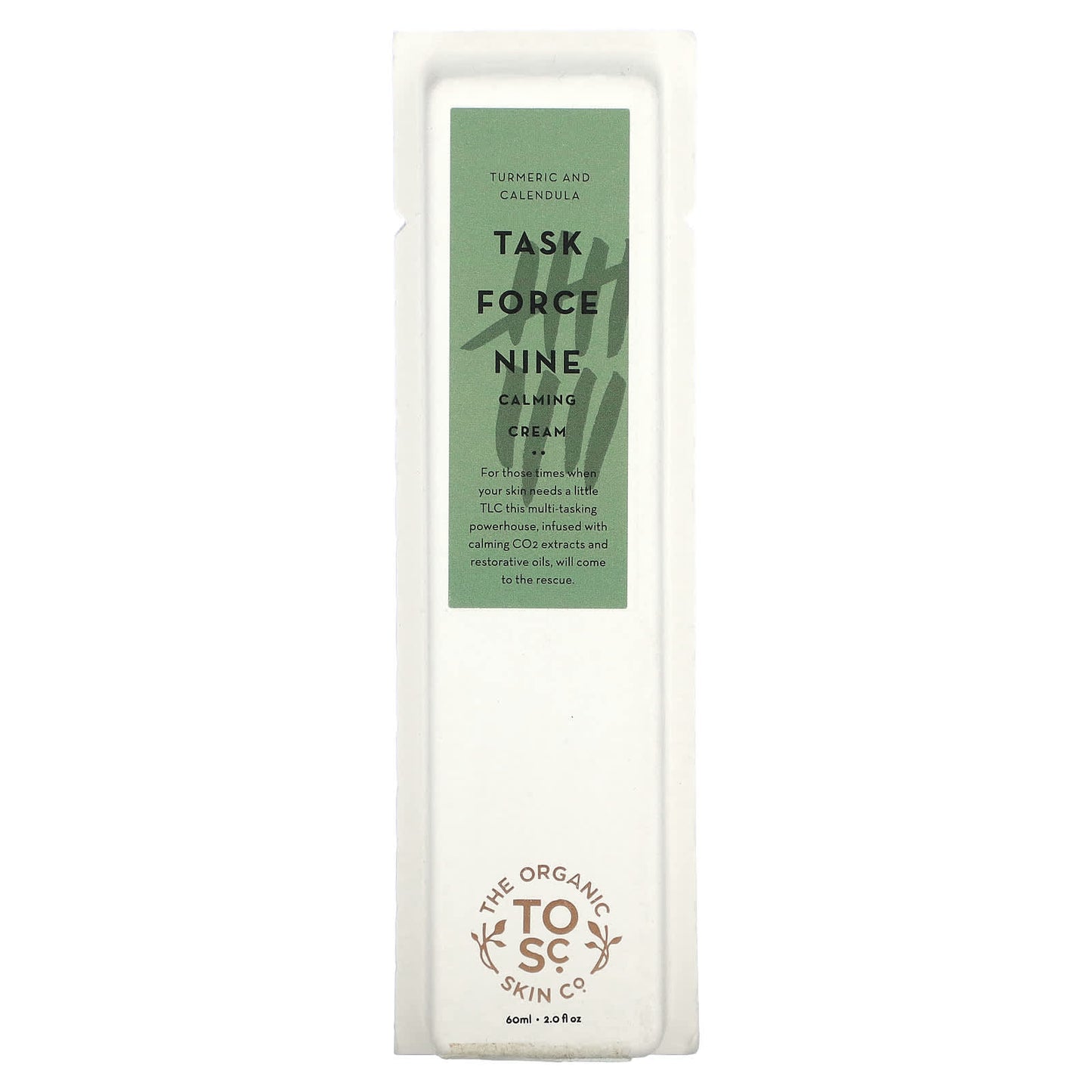 The Organic Skin Co., Task Force Nine, Calming Cream, 2 fl oz (60 ml) - Image 2