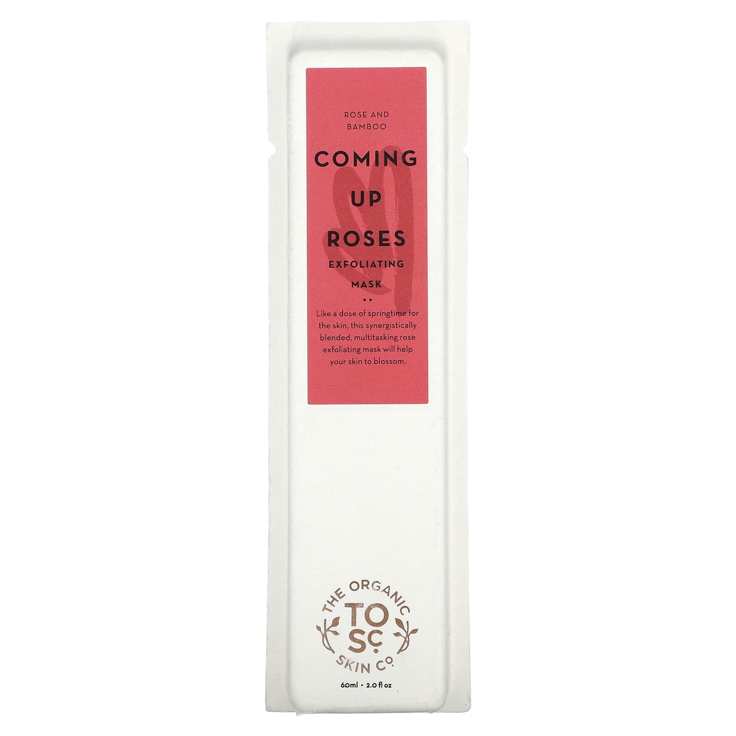 The Organic Skin Co., Coming Up Roses Exfoliating Beauty Mask, Rose and Bamboo, 2 fl oz (60 ml) - Image 2