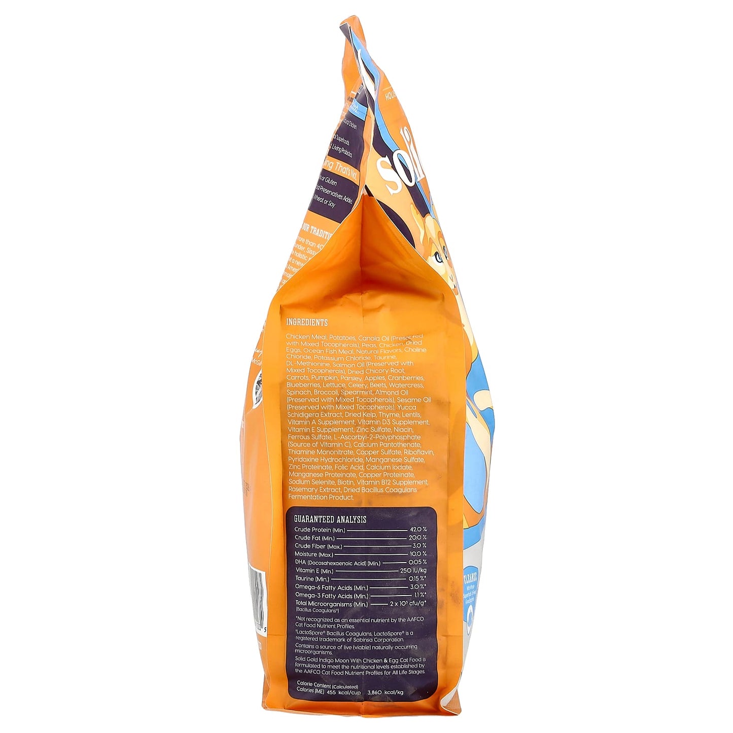 Solid Gold, Indigo Moon™, For Cats, All Stages, With Chicken & Egg, 8 lbs (1.36 kg) - Image 2