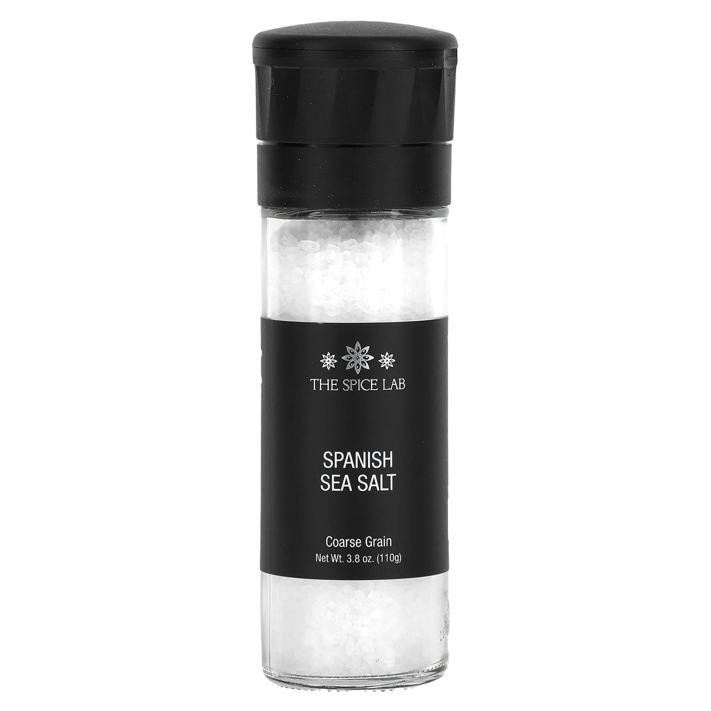 The Spice Lab, Spanish Sea Salt, Coarse Grain, 3.8 oz (110 g) - Image 1