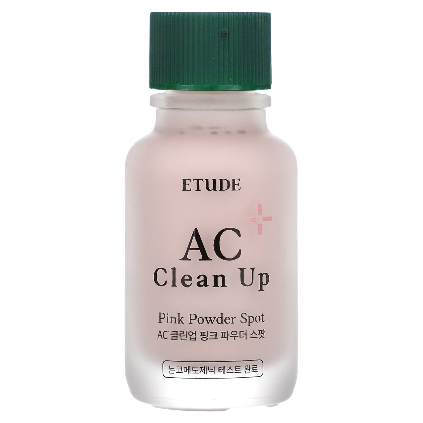 ETUDE AC Clean Up Spot Treatment, Soothing Pink Powder for Stressed Skin, 0.5 fl oz - Image 1