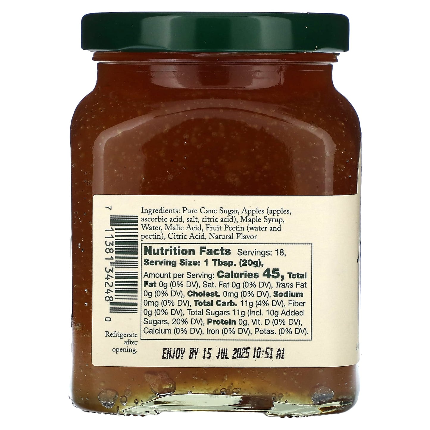 Stonewall Kitchen, Maple Apple Jam , 11.75 oz (333 g) - Image 2