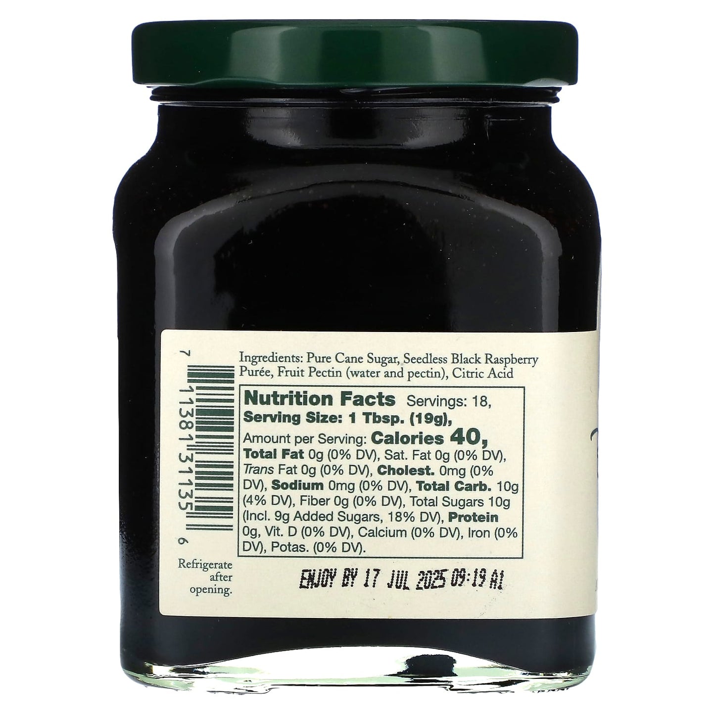 Stonewall Kitchen, Seedless Black Raspberry Jam, 12.25 oz (347 g) - Image 2