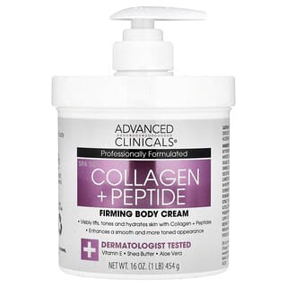 Firming Collagen + Peptide Body Cream, 16 oz (454g) - Advanced Clinicals