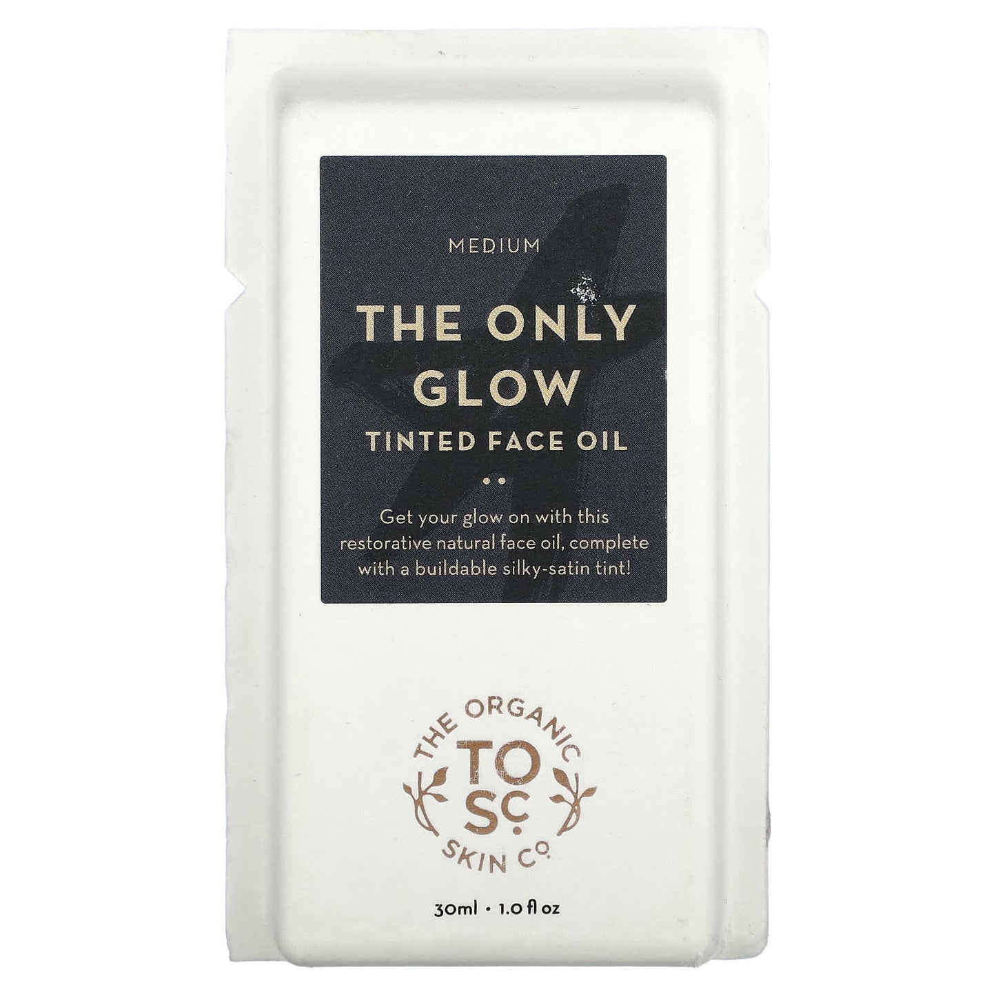 The Organic Skin Co., The Only Glow, Tinted Face Oil, Medium, 1 fl oz (30 ml) - Image 2