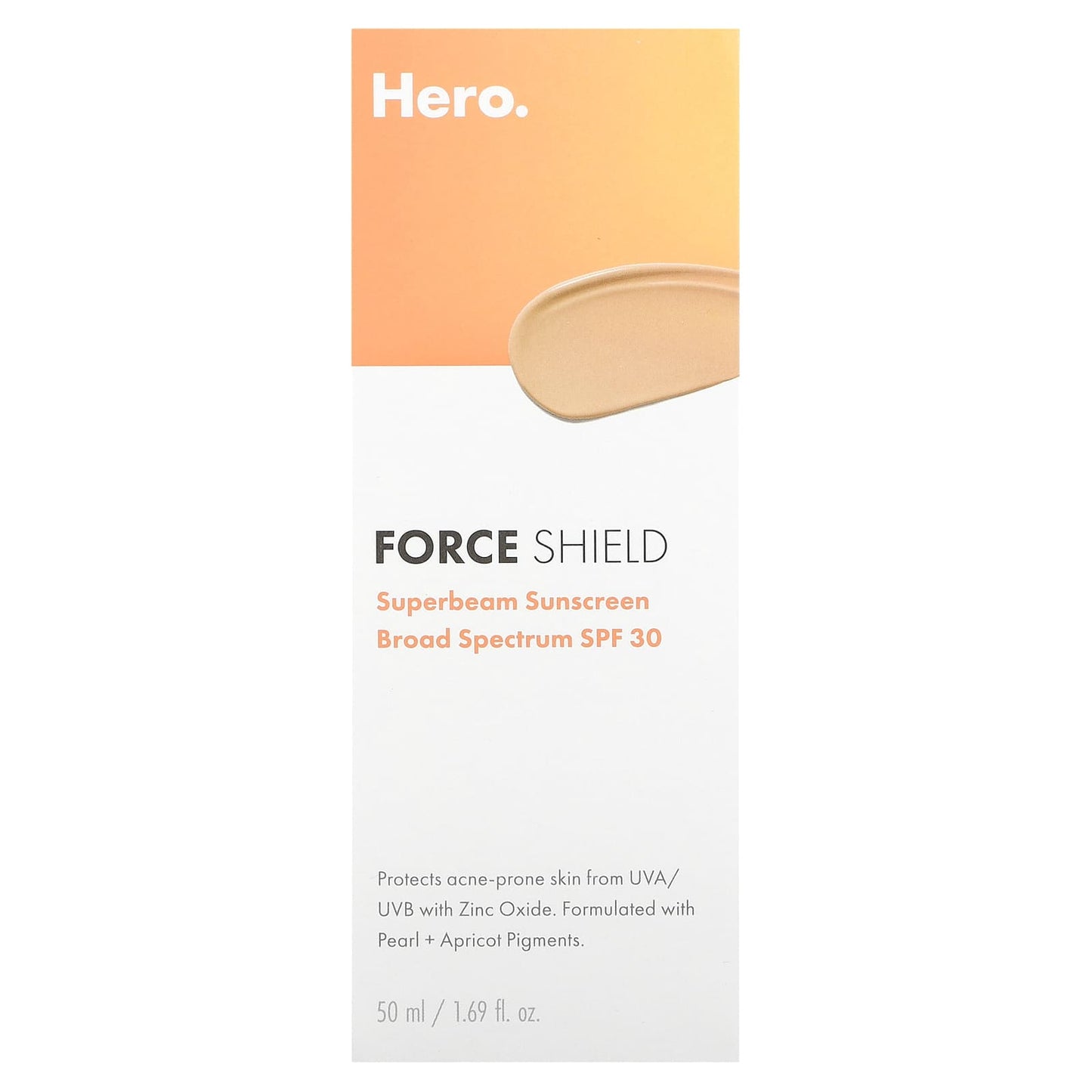 Hero Cosmetics Force Shield Sunscreen, SPF 30, 1.69 fl oz - Image 2