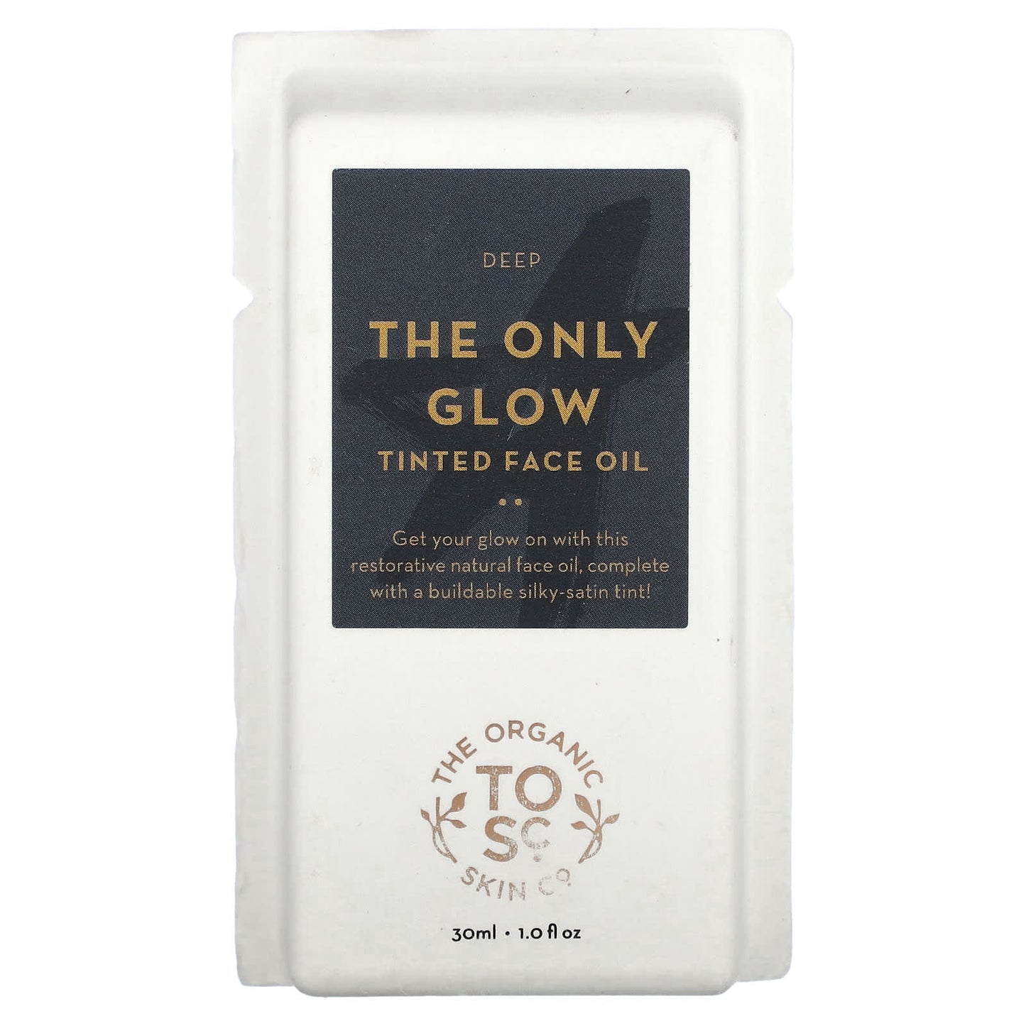 The Organic Skin Co., The Only Glow, Tinted Face Oil, Deep, 1 fl (30 ml) - Image 2
