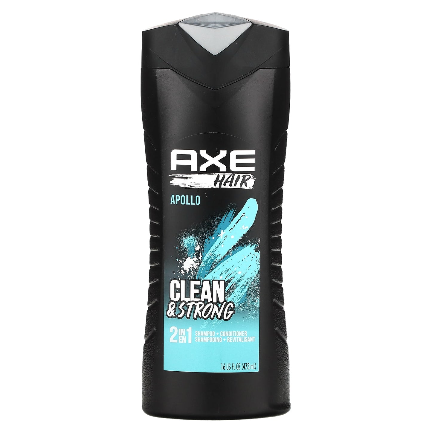 Axe Apollo 2-in-1 Shampoo and Conditioner, 16 fl oz (473 ml) - Sage & Cedarwood Scent - Image 1