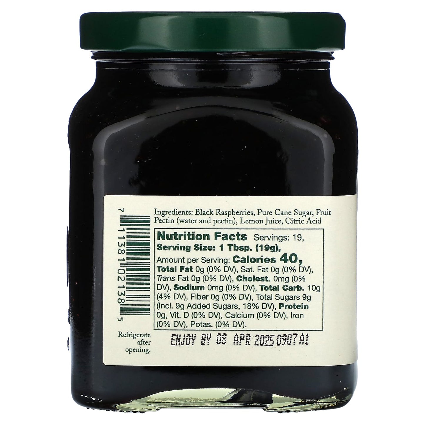 Stonewall Kitchen, Black Raspberry Jam, 12.5 oz (354 g) - Image 2