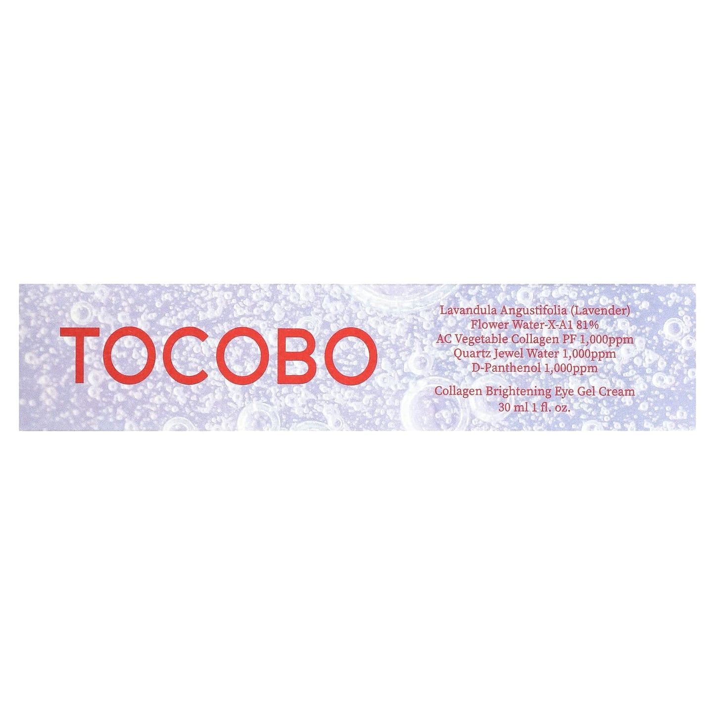 Tocobo, Collagen Brightening Eye Gel Cream, 1 fl oz (30 ml) - Image 2