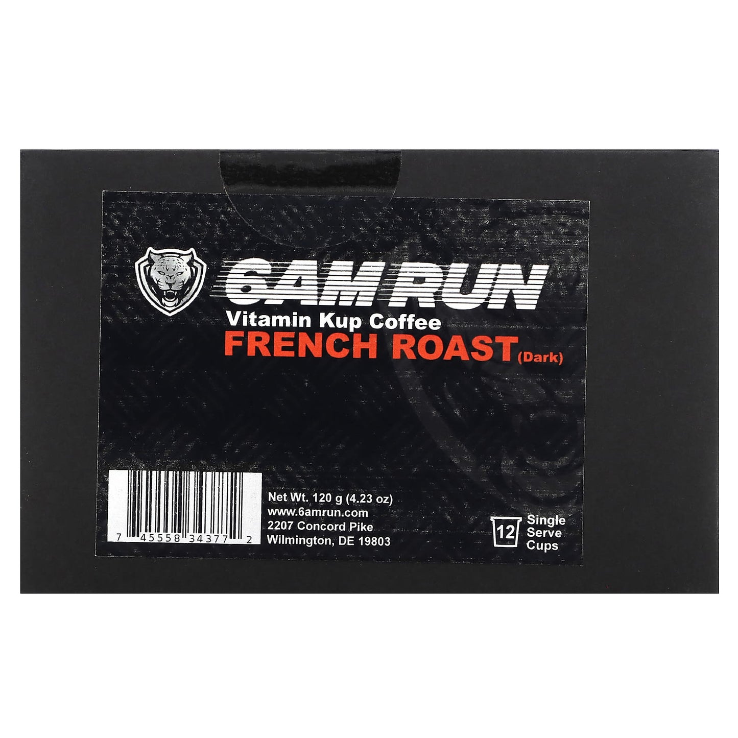 Fitness Boost Coffee - Dark French Roast for Morning Energy - Image 1
