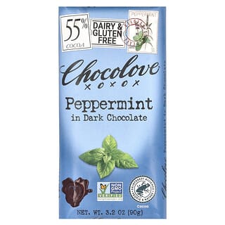 Peppermint Dark Chocolate Bars by Chocolove - Rich & Refreshing Treats