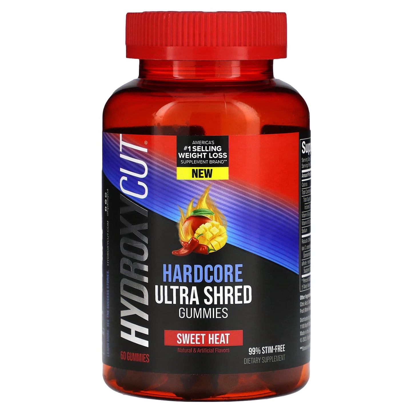 Hydroxycut Hardcore Ultra Shred Gummies - Weight Loss Supplement - Image 1