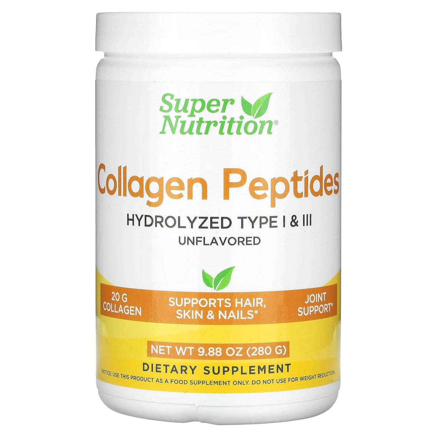 Collagen Peptides for Hair, Skin, Nails & Joints - 20g Per Serving - Image 1