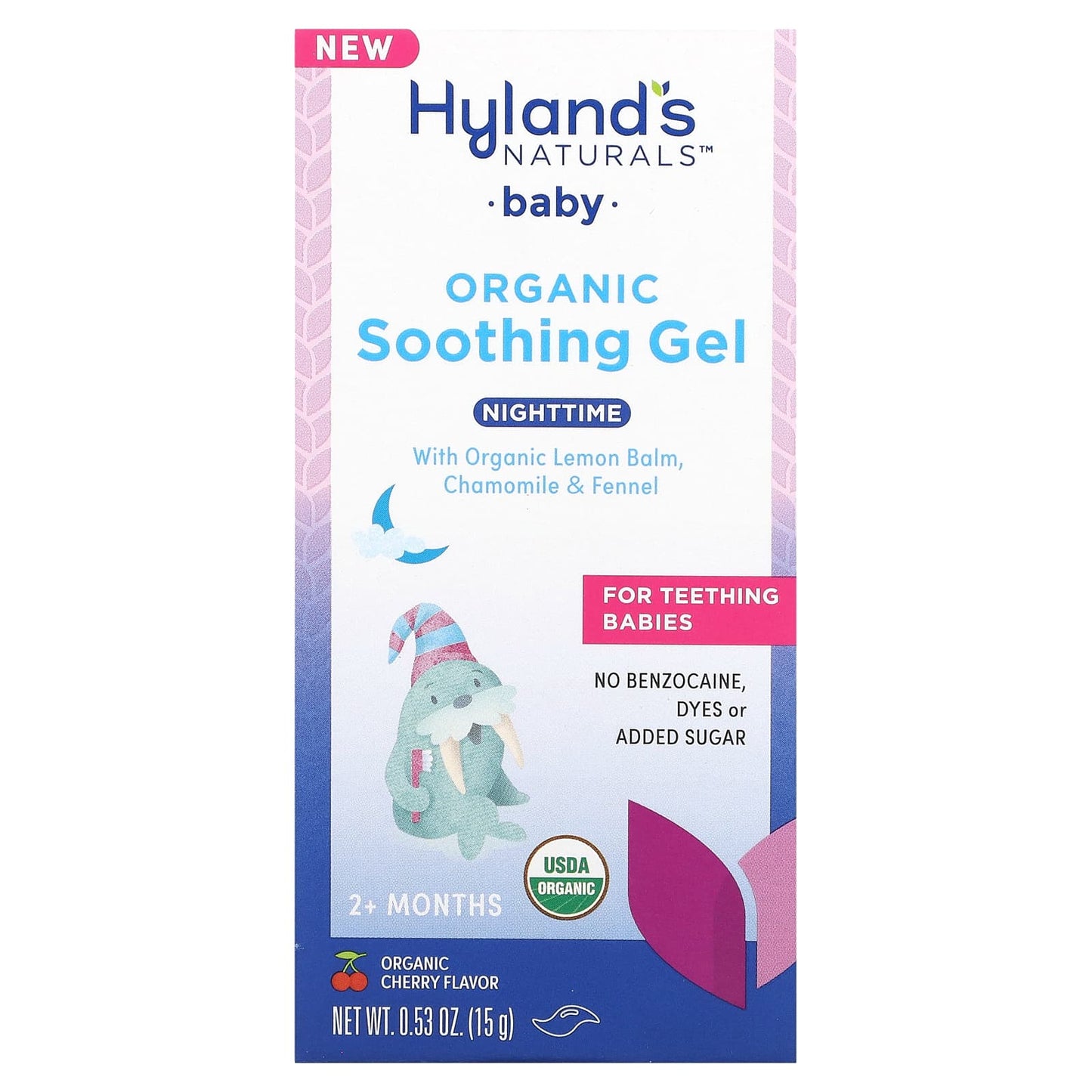 Hylands Naturals Organic Soothing Gel for Teething Babies - Image 1
