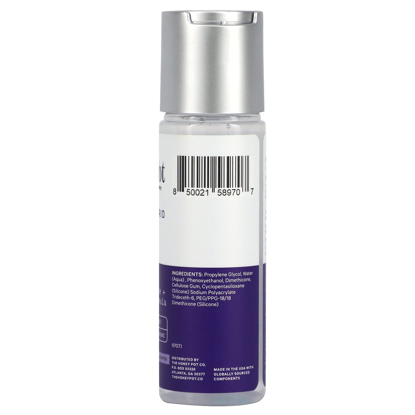 The Honey Pot Company, Silicone Hybrid Lubricant, 2 fl oz (59 ml) - Image 2