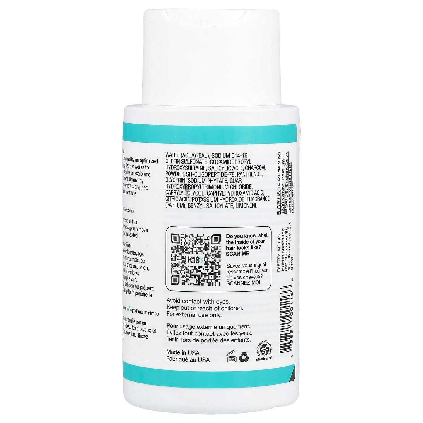 K18 Peptide Prep Detox Shampoo 8.5oz - Image 2