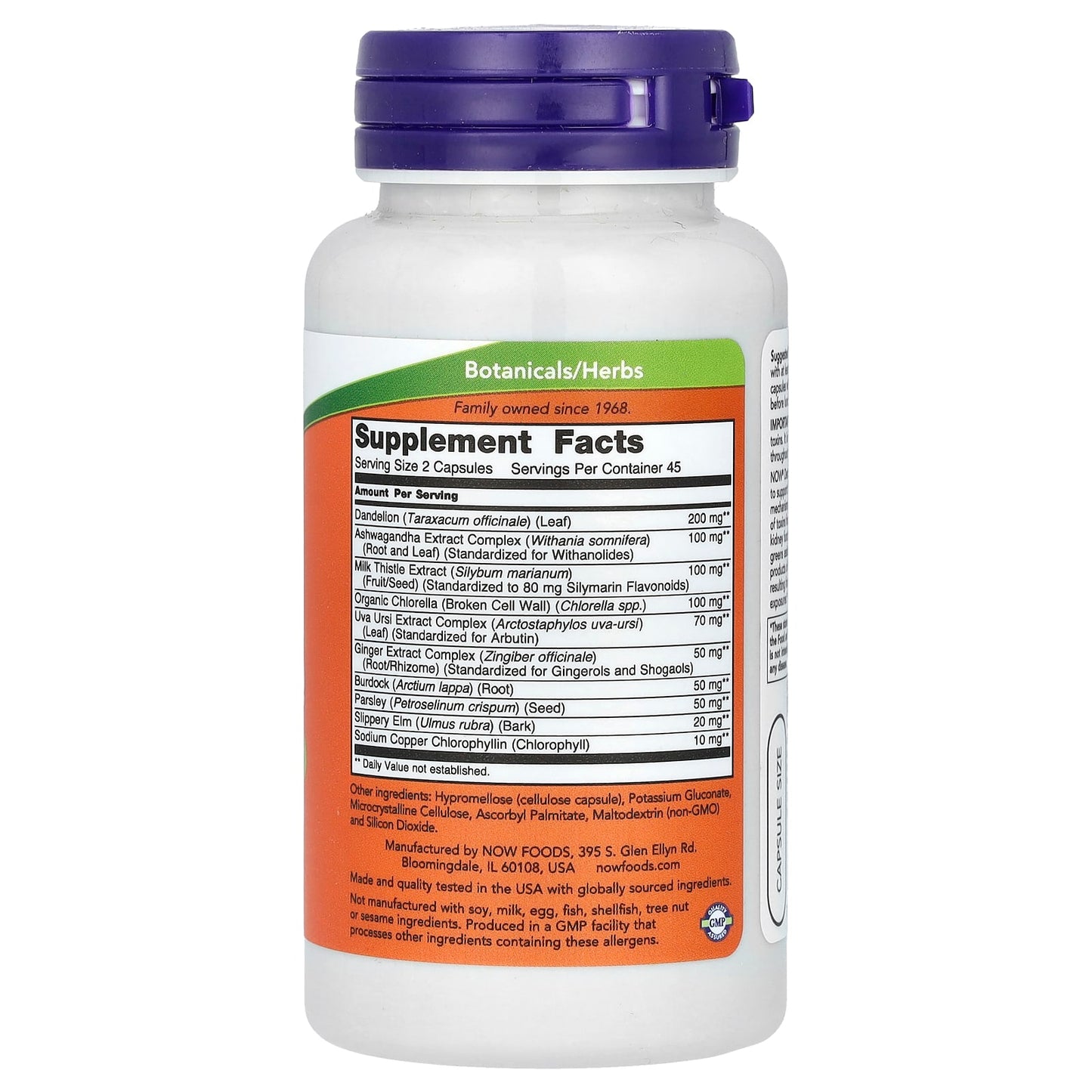 NOW Foods, Detox & Cleanse, 90 Capsules - Image 2