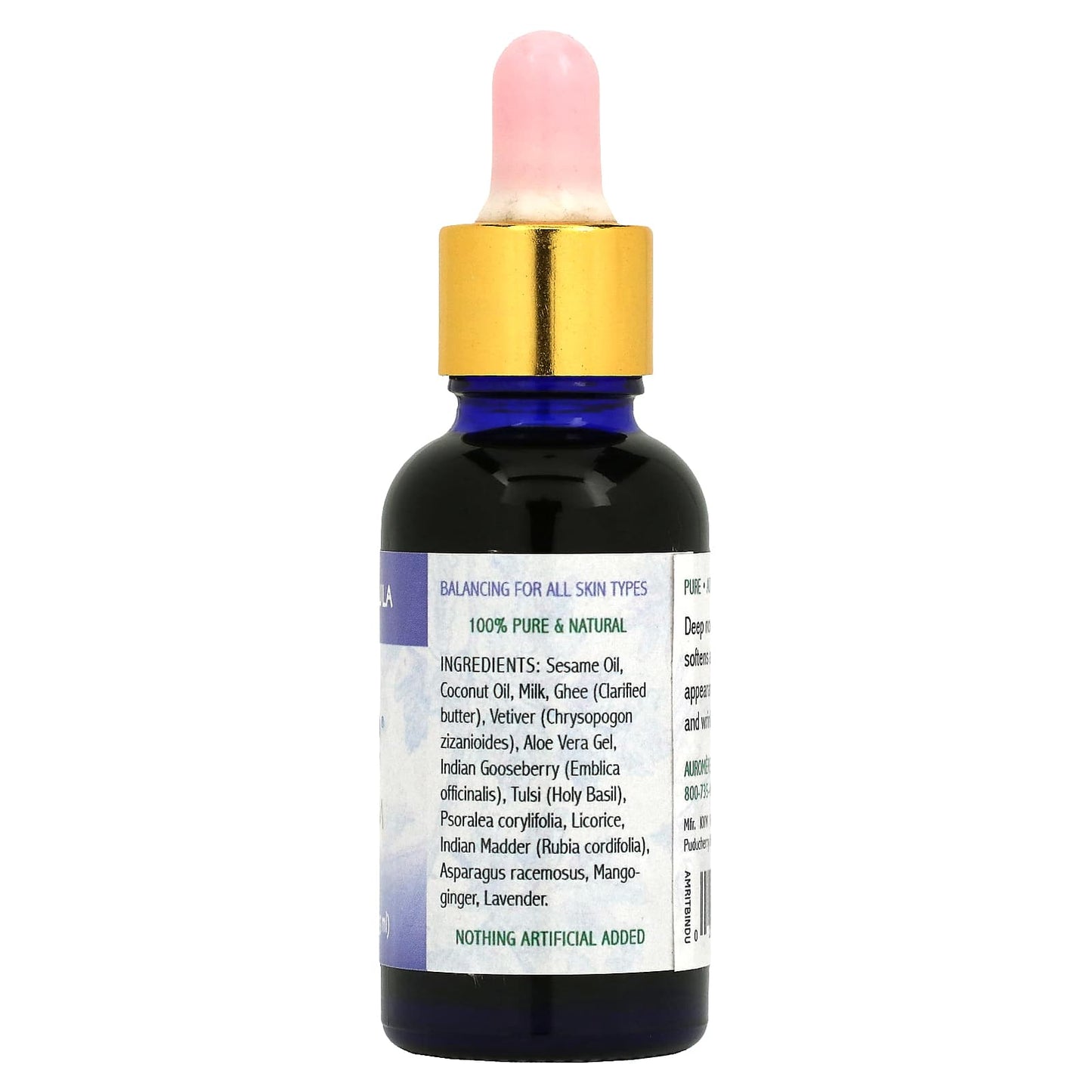 Auromere Ayurvedic Wrinkle Serum for Fine Lines and Wrinkles, 1.18 fl oz - Image 2