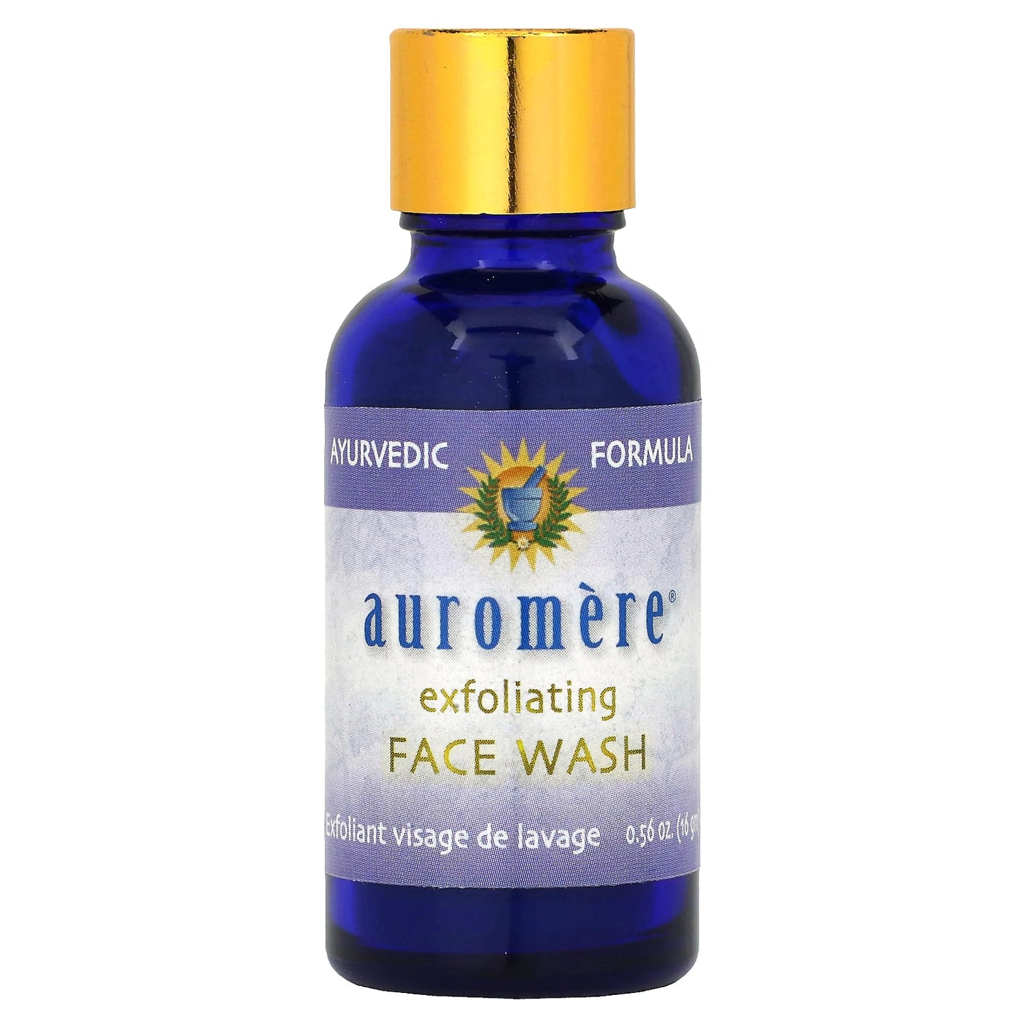 Auromere Natural Exfoliating Face Wash for All Skin Types 0.56 oz - Image 1