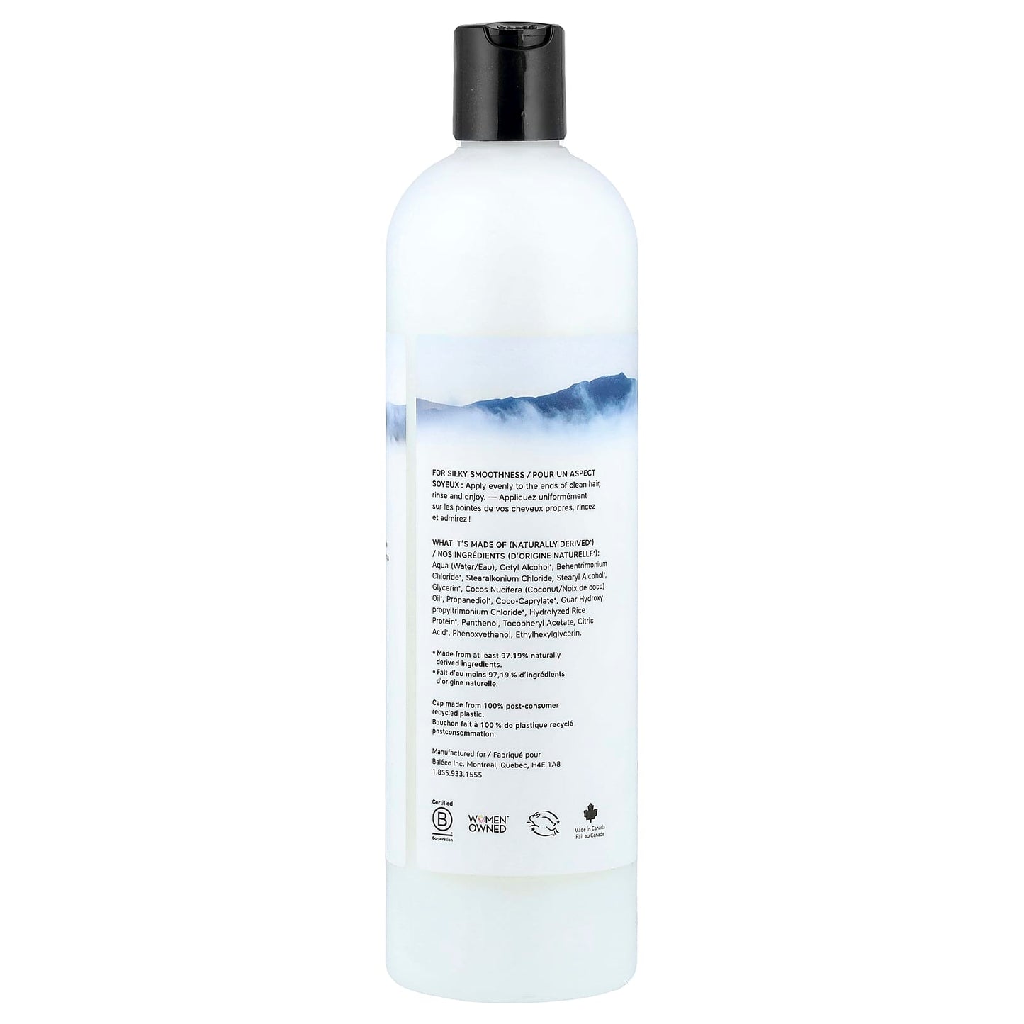 The Unscented Company, Daily Conditioner, For All Hair Types, Fragrance Free, 16.9 fl oz (500 ml) - Image 2