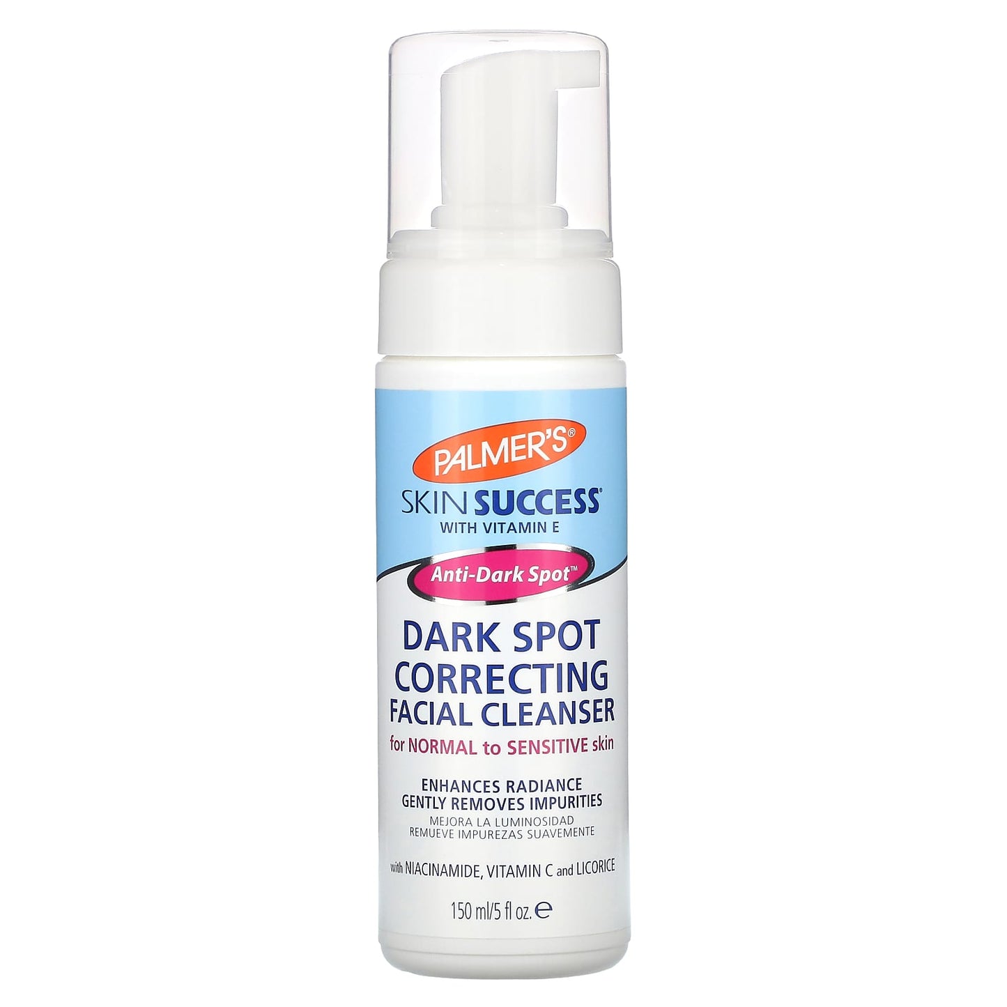 Palmer's, Skin Success® with Vitamin E, Dark Spot Correcting Facial Cleanser, 5 fl oz (150 ml) - Image 1