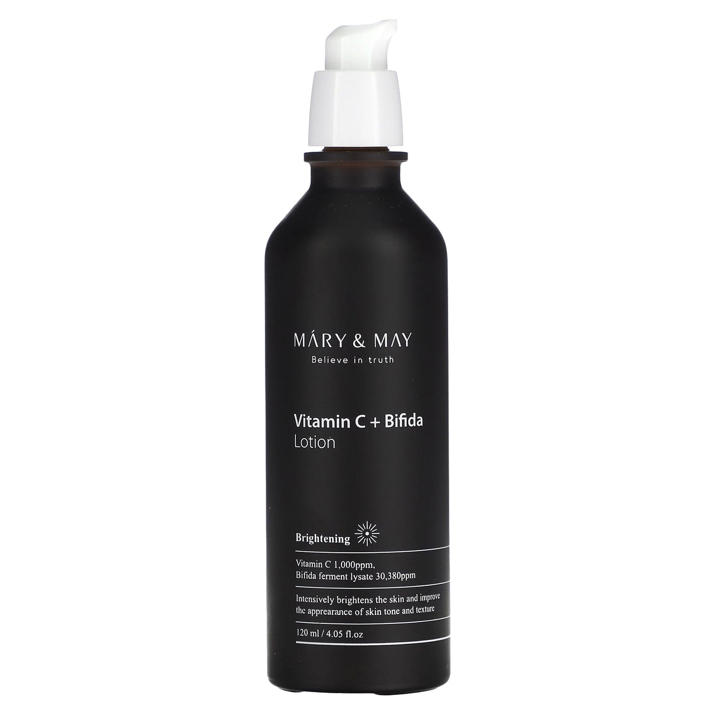 Mary & May, Vitamin C + Bifida, Lotion, 4.05 fl oz (120 ml) - Image 1