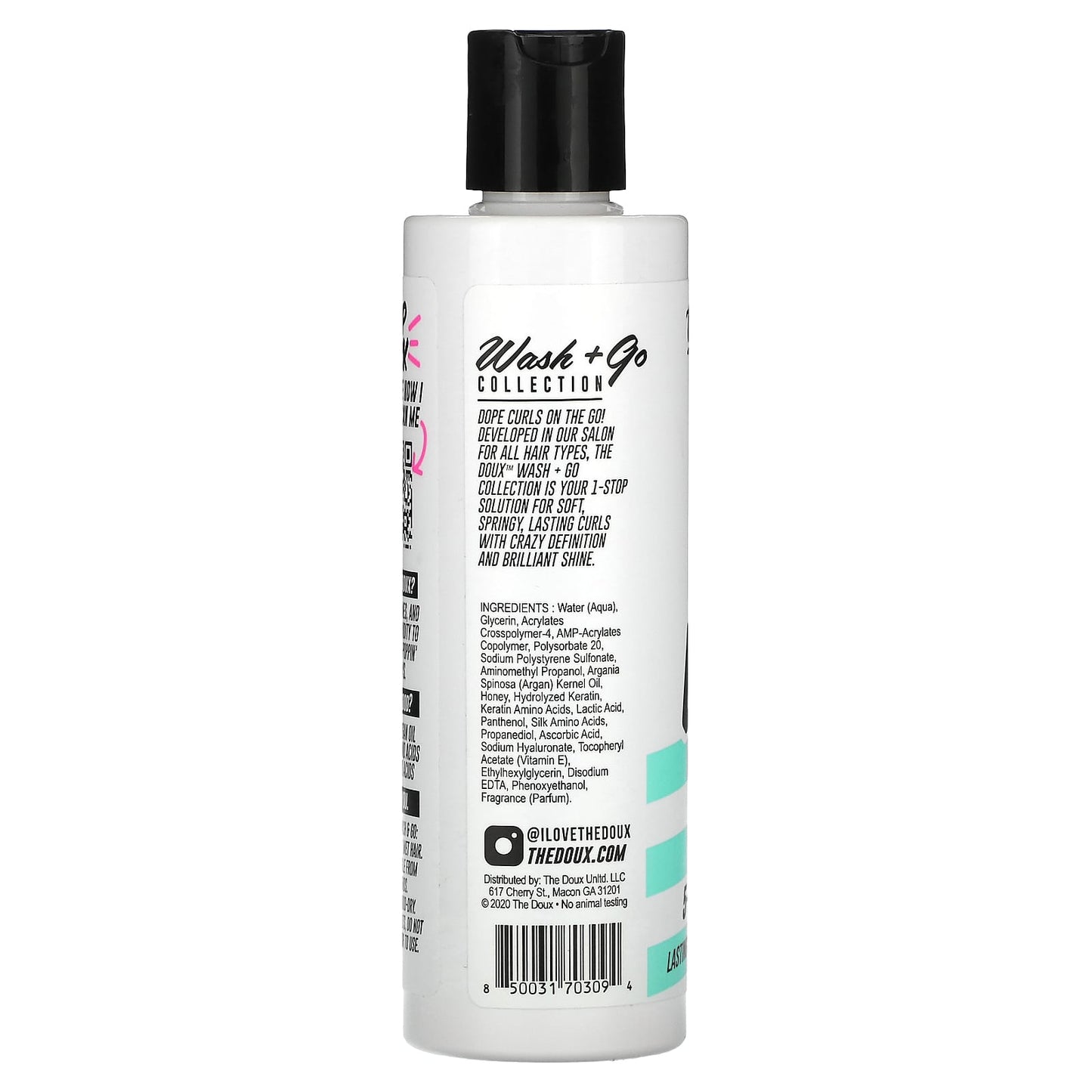 The Doux, Pop Lock, Wash & Go Collection, 5-Day Curl Forming Glaze, 8 fl oz (236 ml) - Image 2