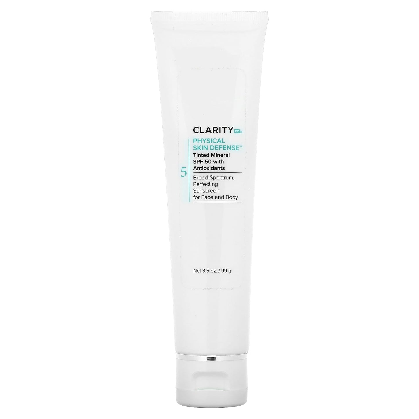ClarityRx Physical Skin Defense Tinted Mineral SPF 50 - Image 1