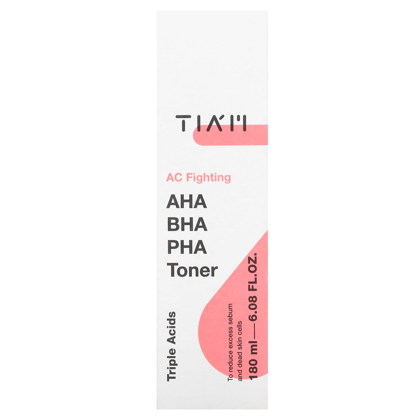Tiam, AC Fighting, AHA, BHA, PHA Toner, 6.08 fl oz (180 ml) - Image 2