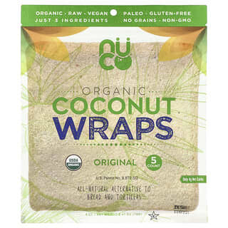 Coconut Wraps - USDA Organic, Low Carb, Gluten Free