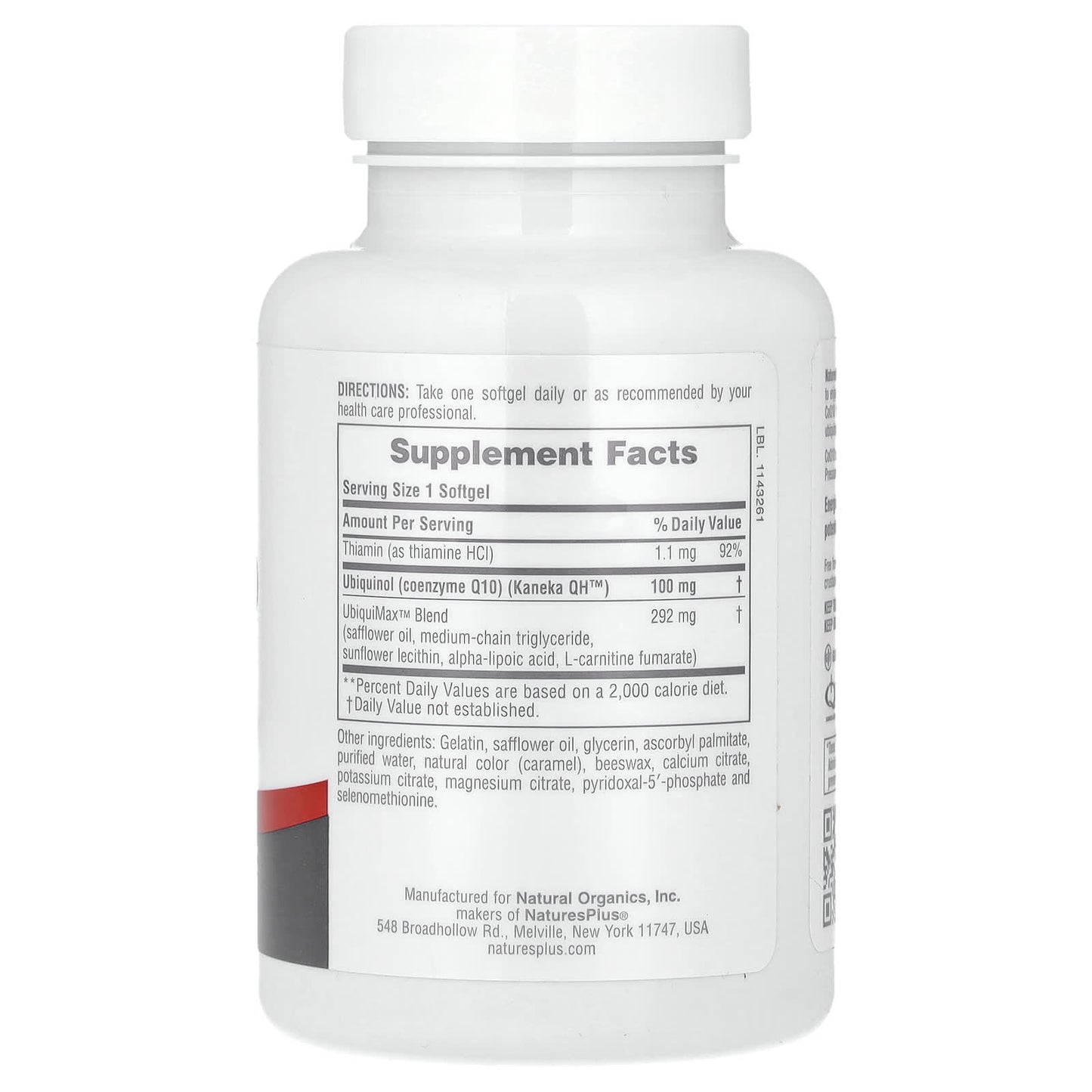 NaturesPlus, Beyond CoQ10, 100 mg, 60 Softgels
