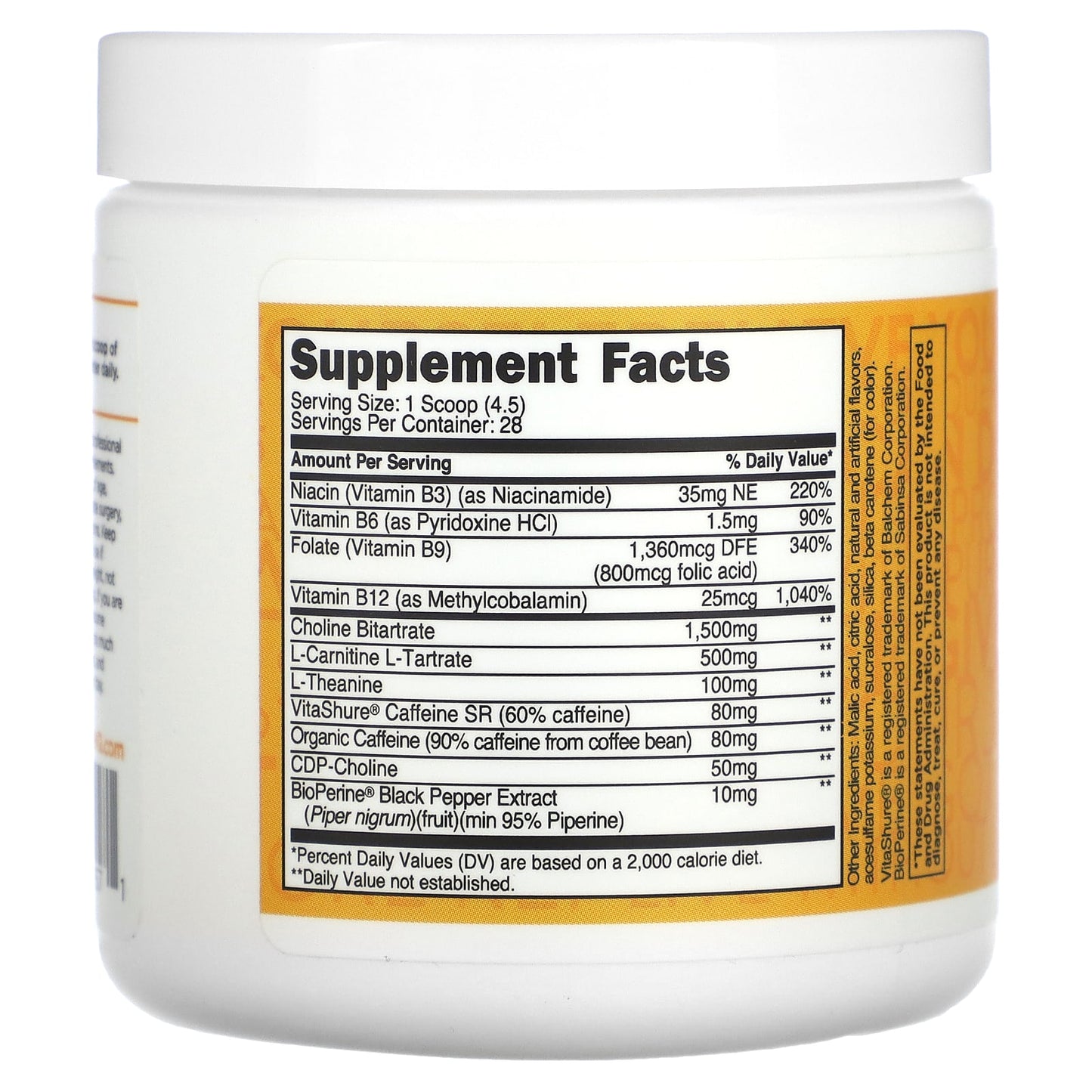TransformHQ, Boost Shot™, Energy Drink Mix, Tropical Whip, 4.4 oz (126 g) - Image 2