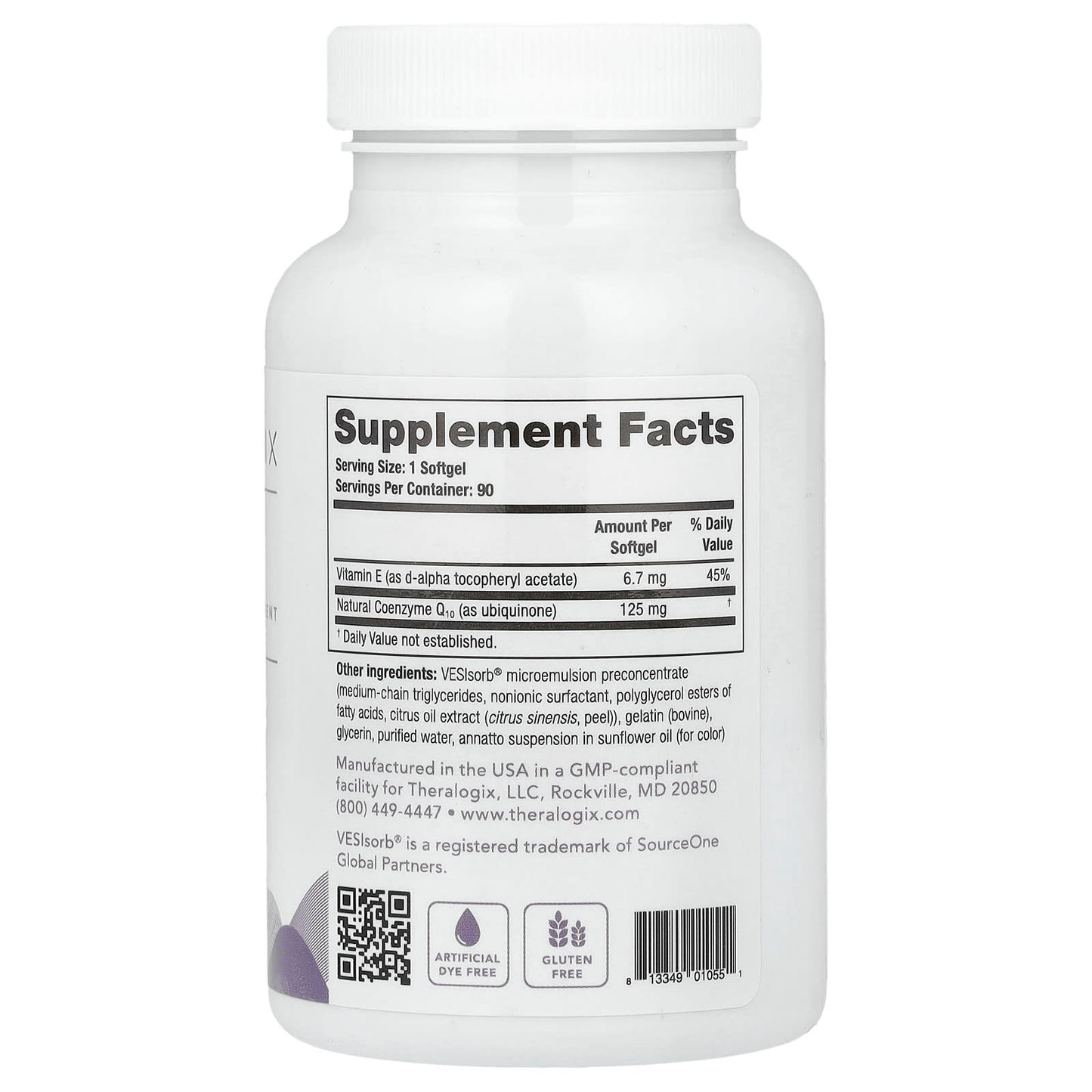 Theralogix, NeoQ10, 90 Softgels - Image 2