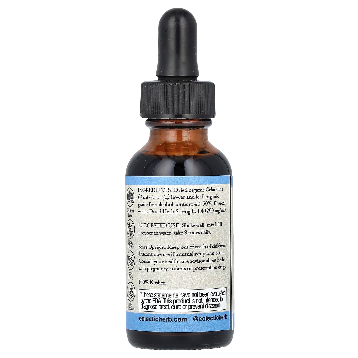 USDA Organic Celandine Extract 250mg Liver & Gallbladder Support - Image 2