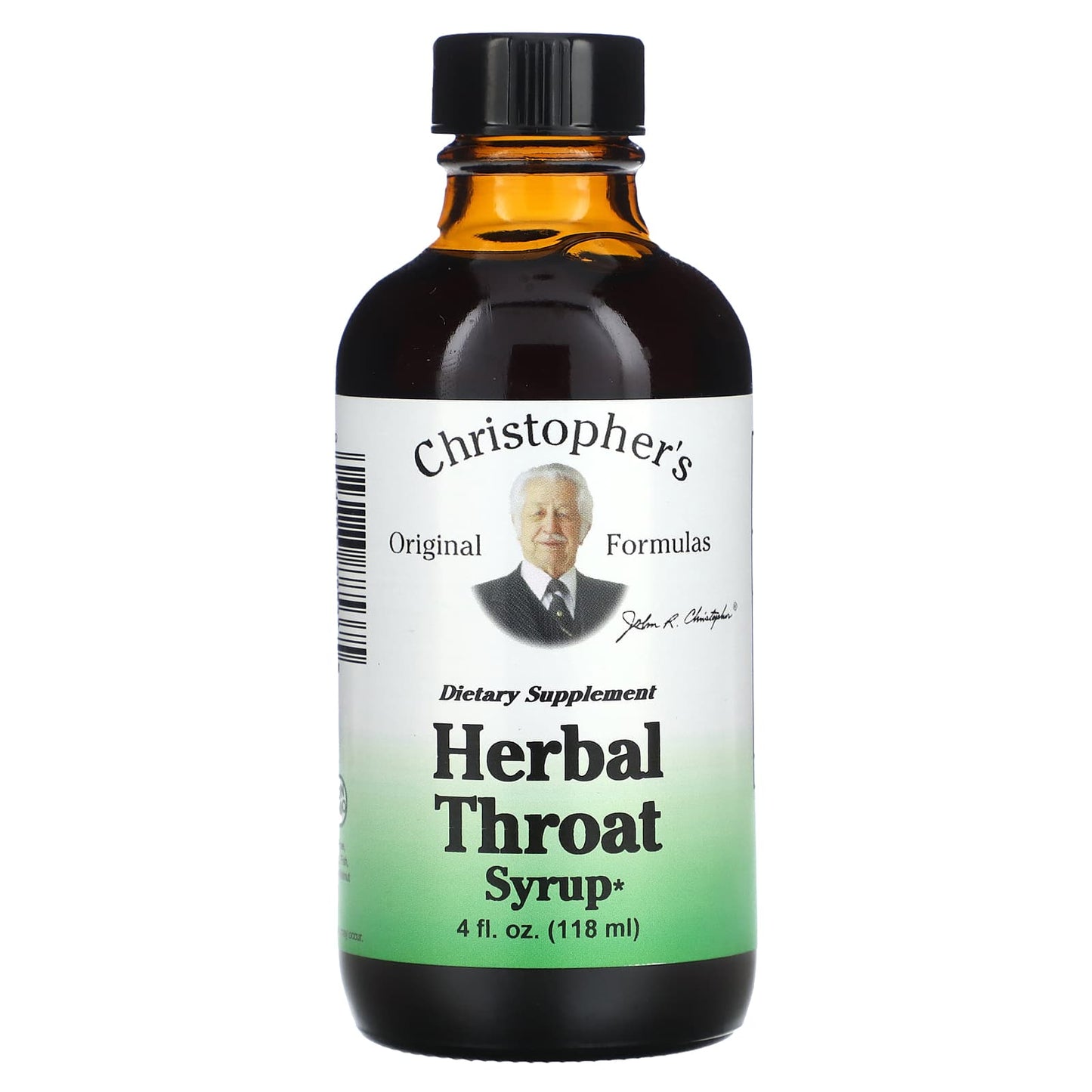 Christopher's Herbal Throat Syrup - Soothe Your Throat Naturally - Image 1