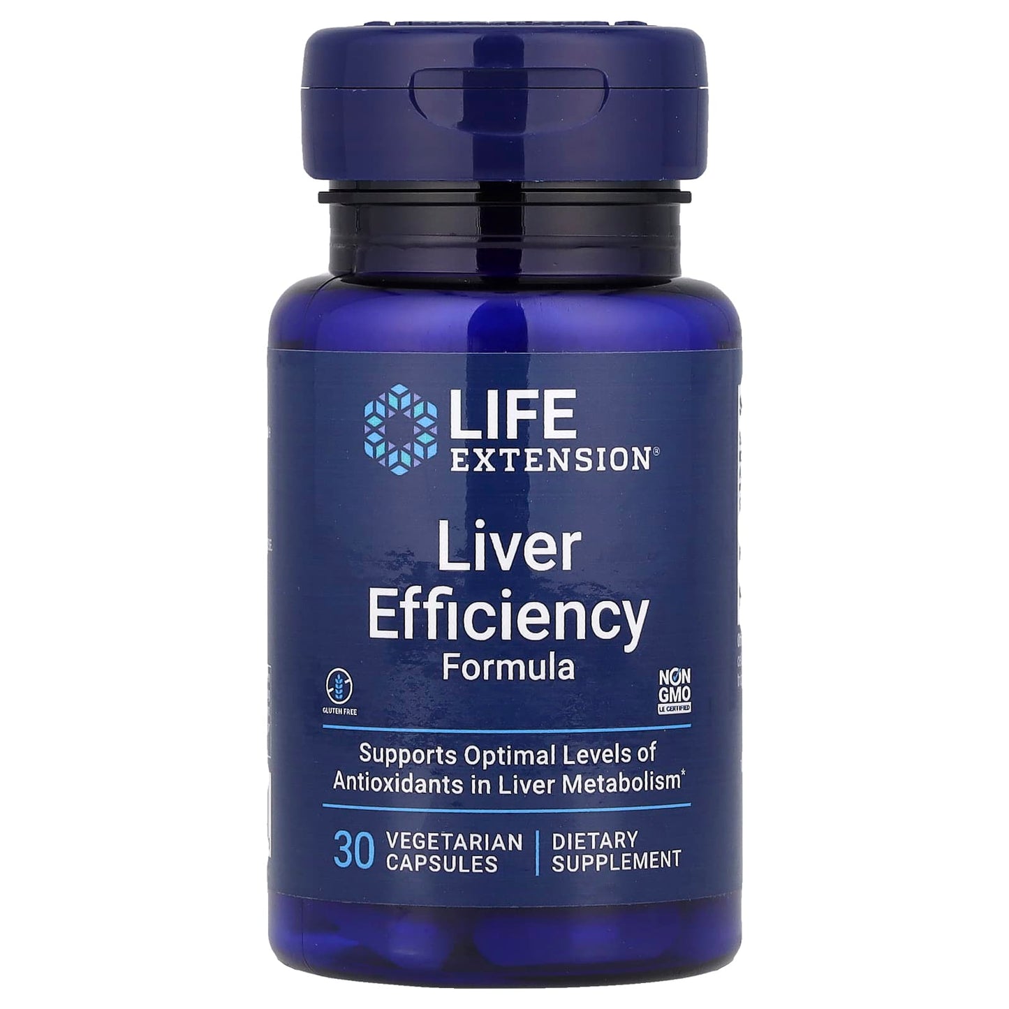 Life Extension, Liver Efficiency Formula, 30 Vegetarian Capsules - Image 1