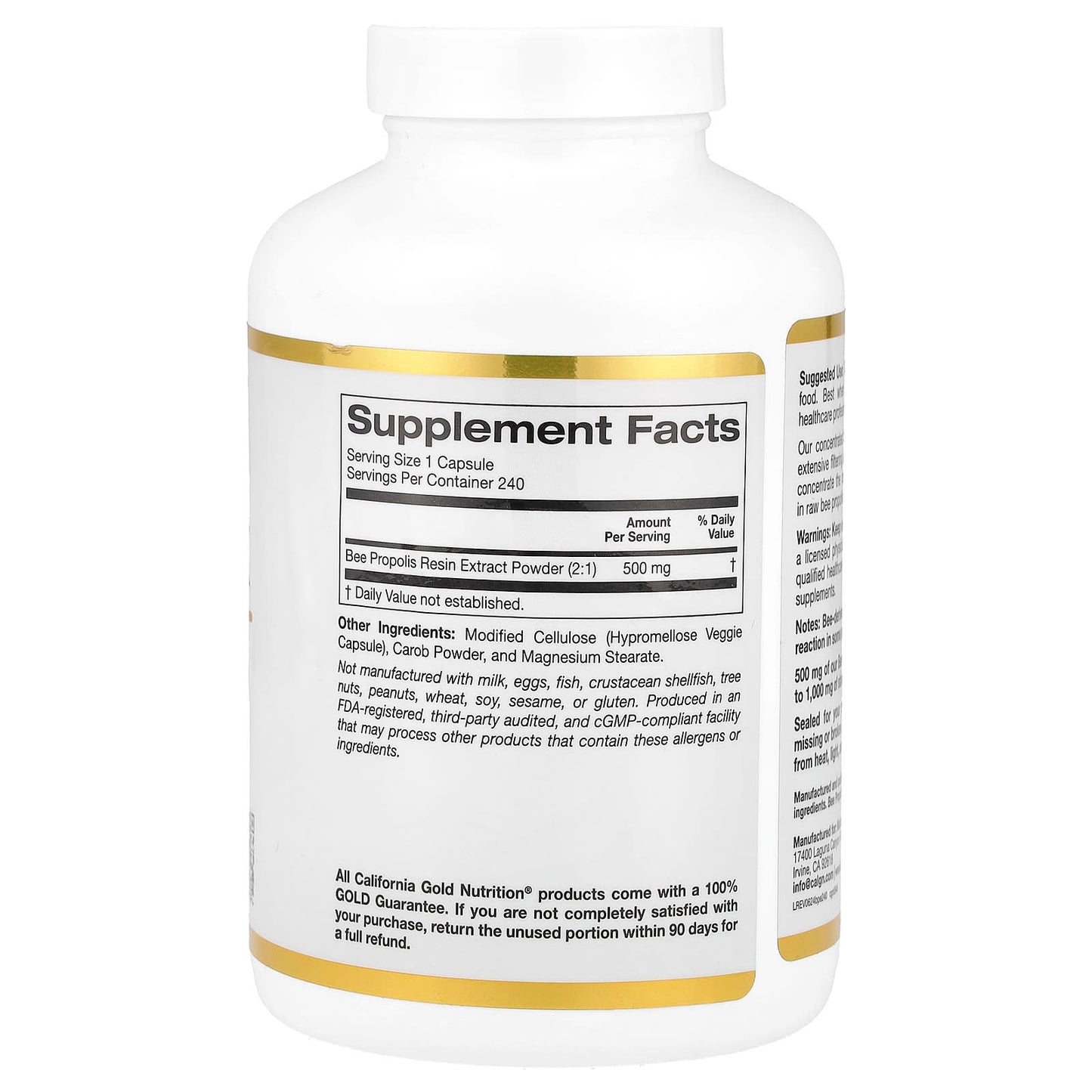 Boost Immune Health with California Gold Nutrition's Bee Propolis 2X - Image 2