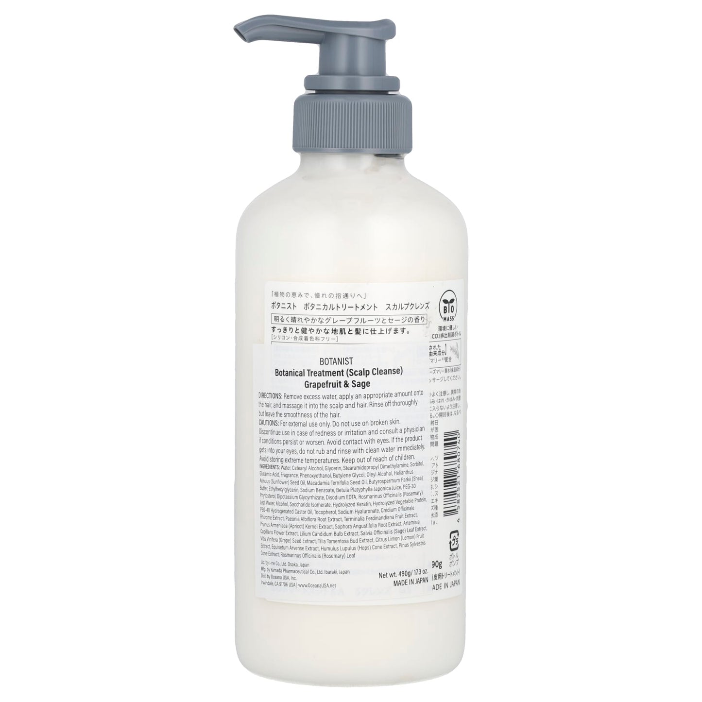 Botanist Grapefruit & Sage Scalp Cleanse Treatment, 17.2 oz - Image 2
