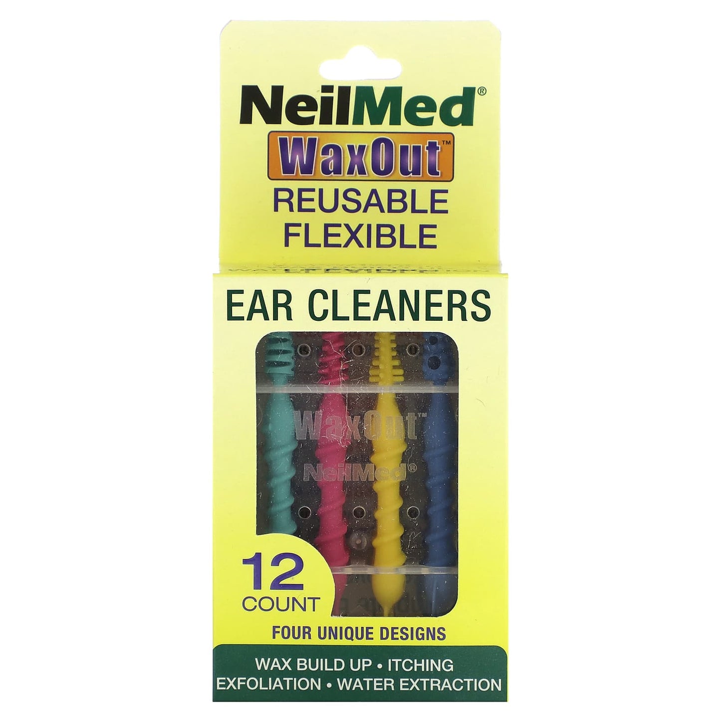 NeilMed, WaxOut, Ear Cleaners, 12 Cleaners - Image 1