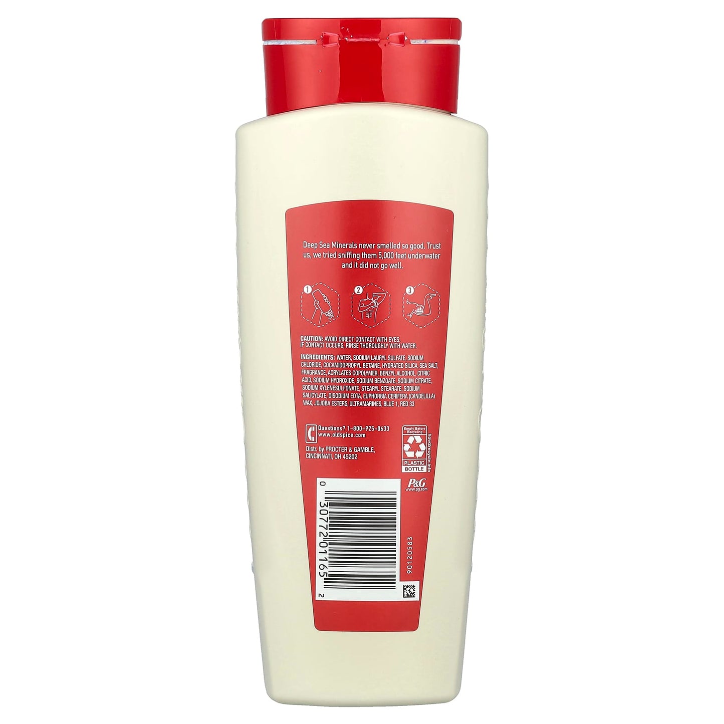 Old Spice, Body Wash, Deep Cleanse with Deep Sea Minerals, 18 fl oz (532 ml) - Image 2
