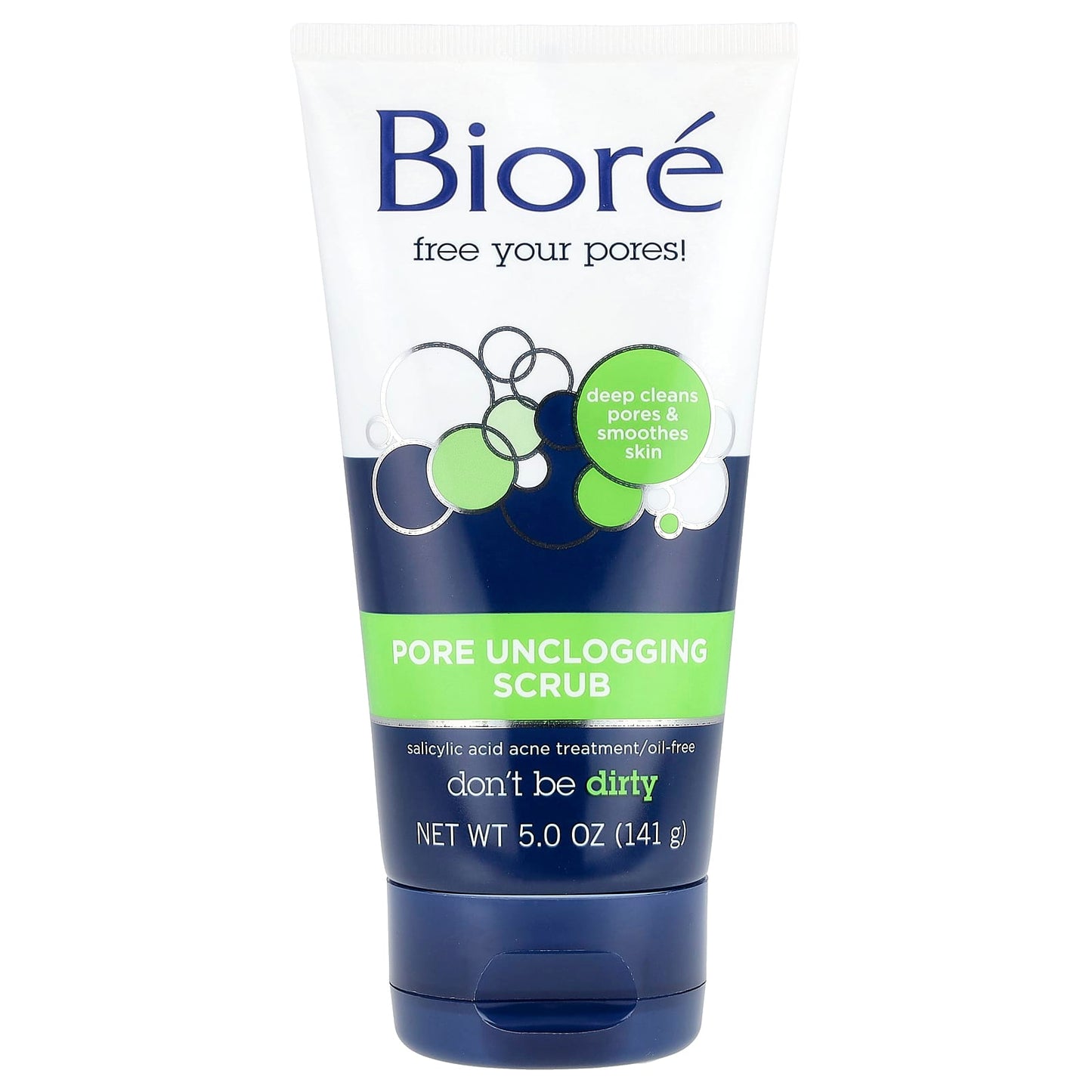Biore Pore Unclogging Scrub - Deep Cleanse & Smooth Skin - Image 1